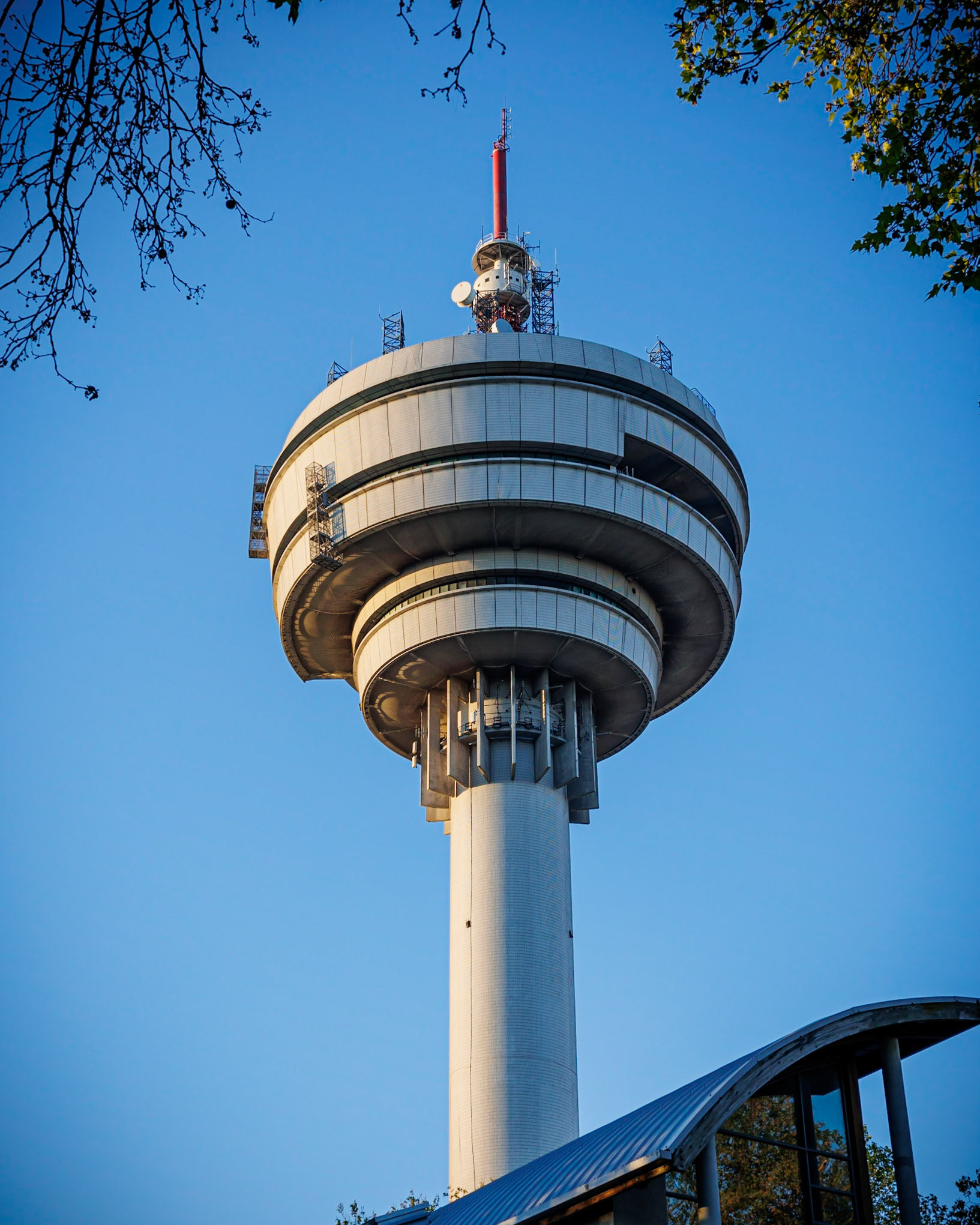 Les lilas Romainville TDF radio and TV broadcast tower