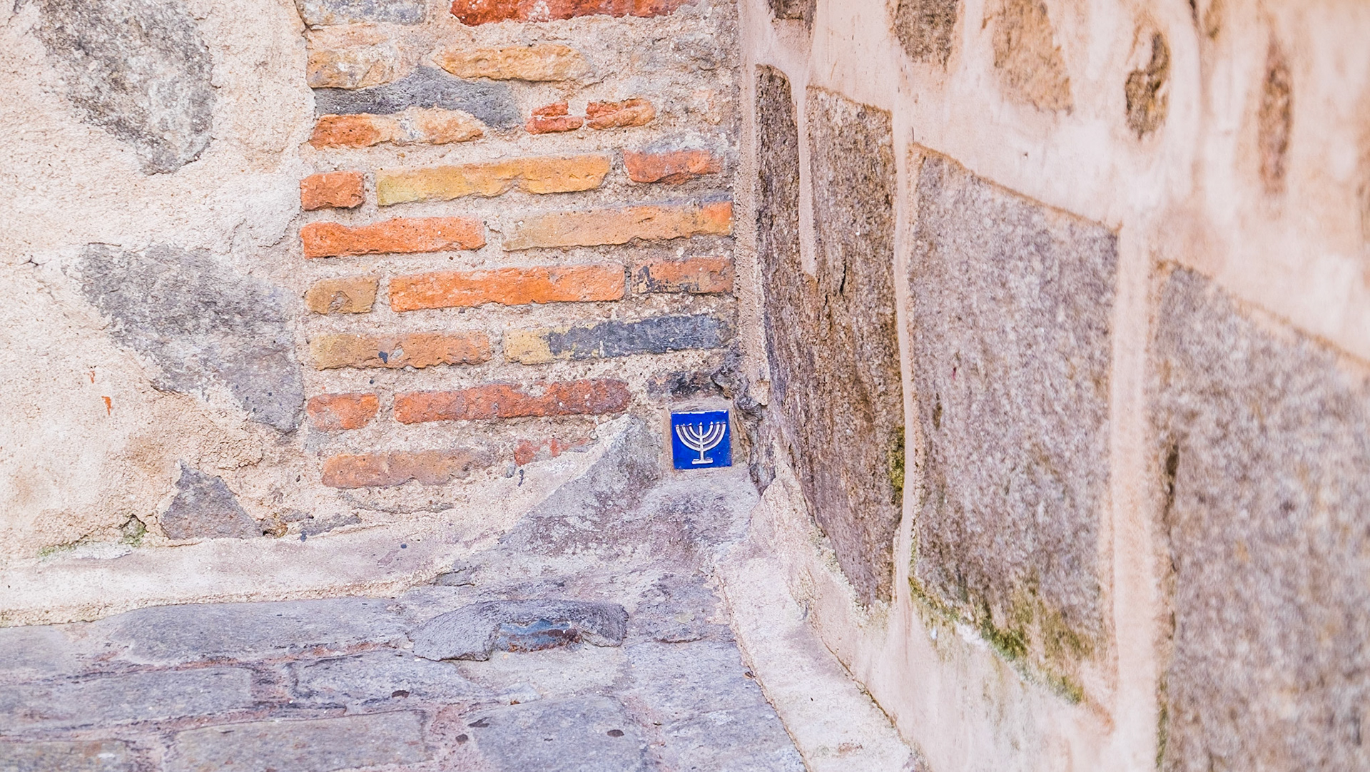 Marker for Jewish Quarter
