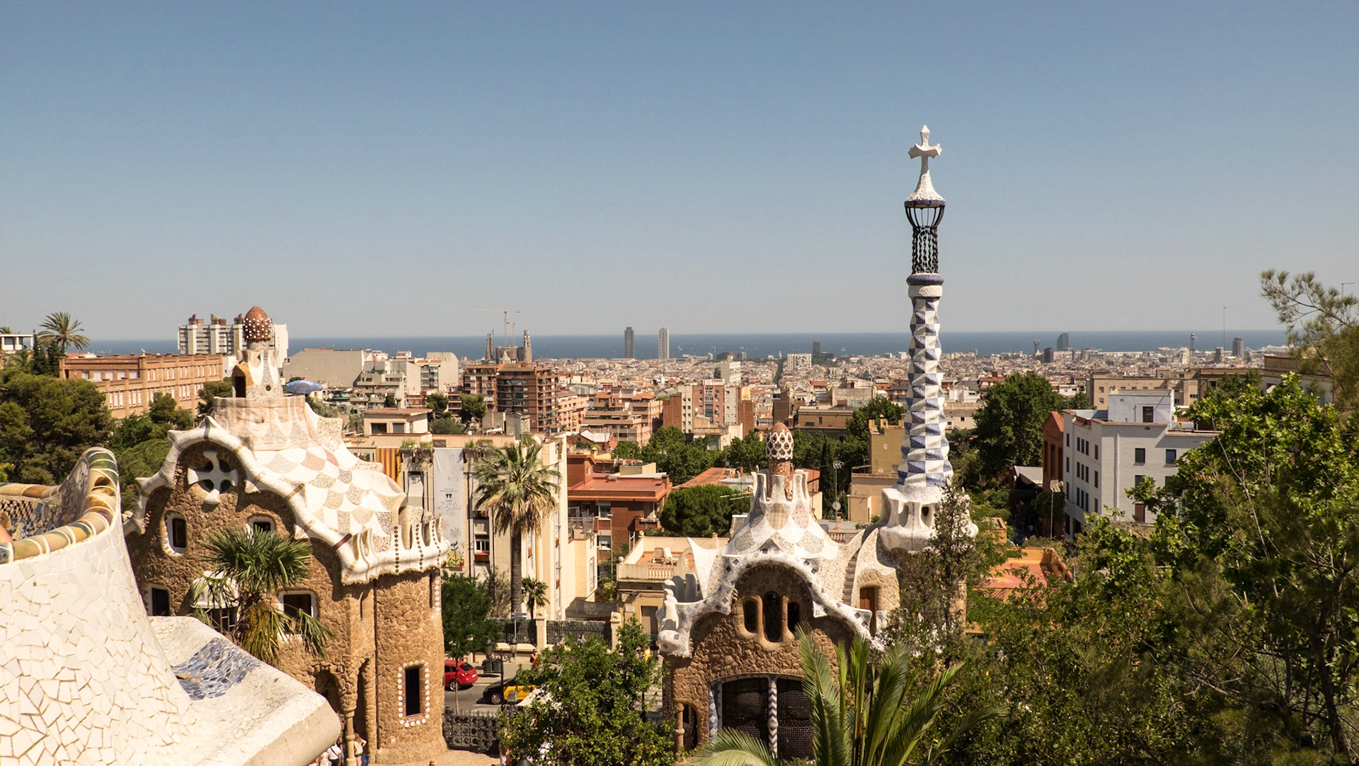 Barcelona skyline