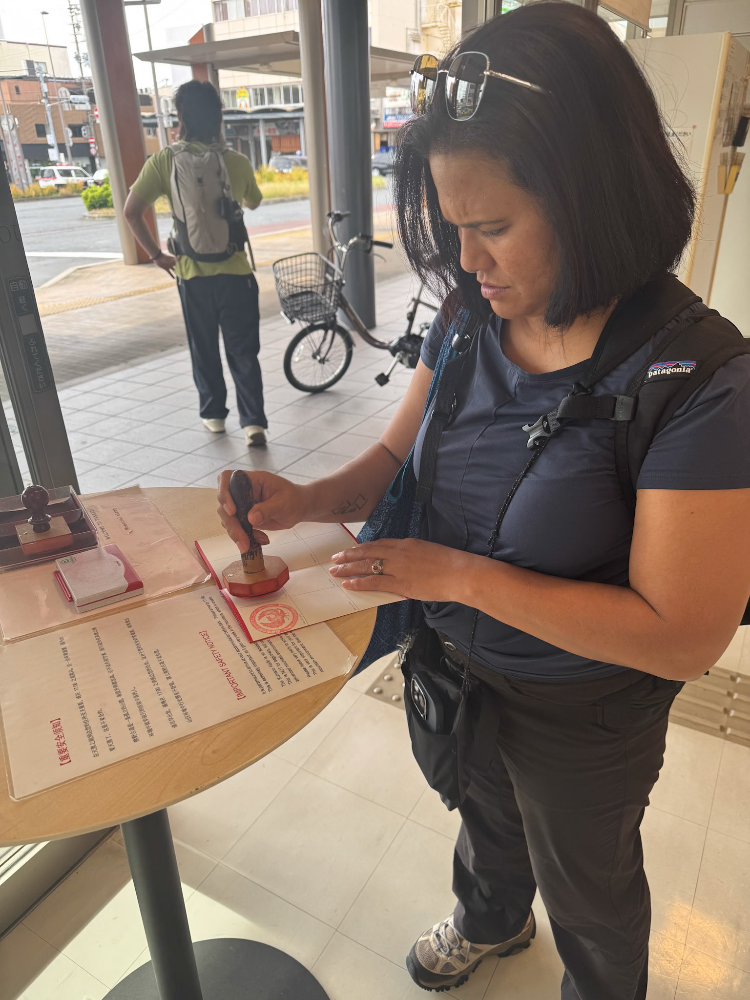 Starting off the Kumano Kodo Passport