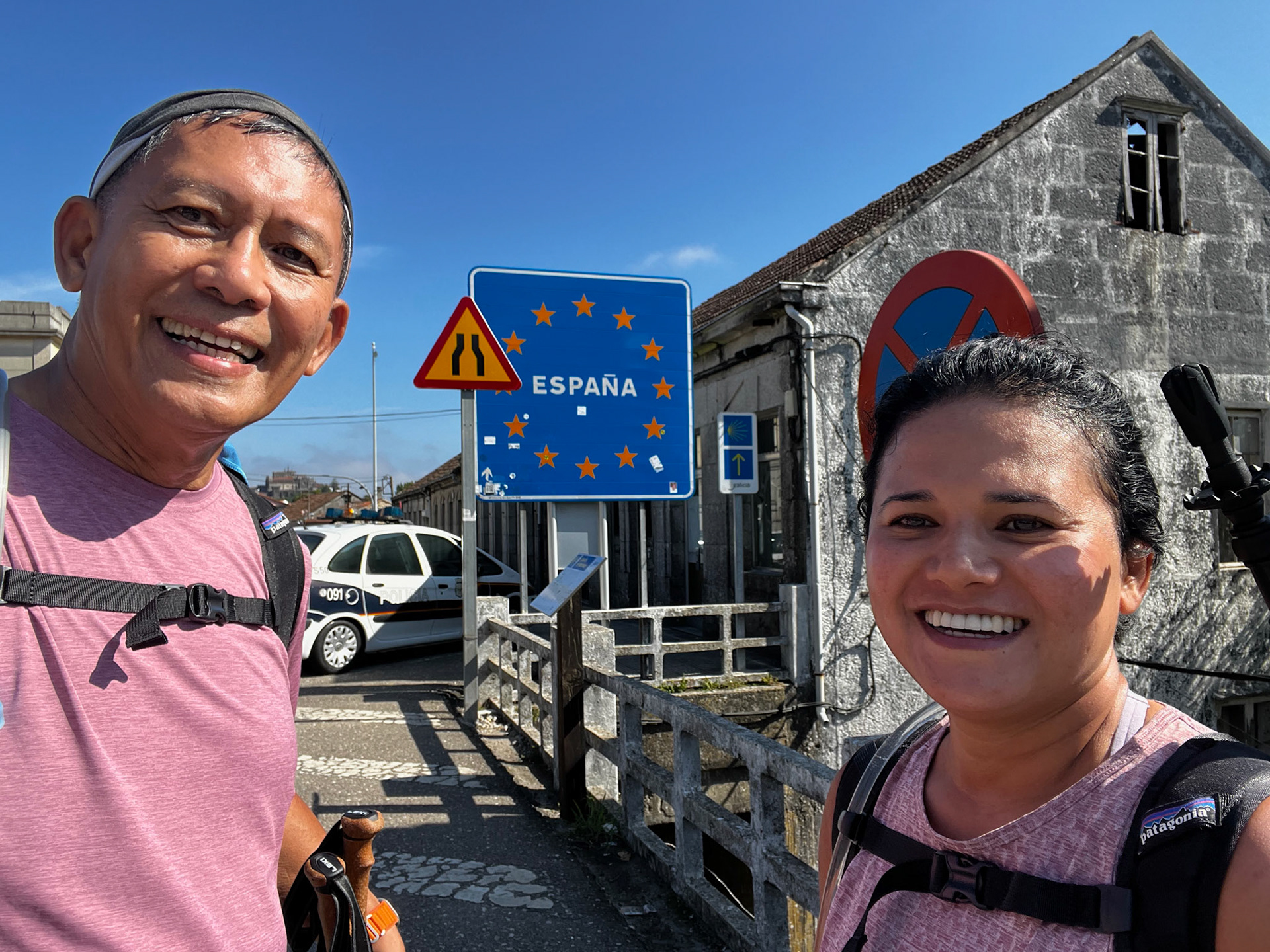 Crossing from Valença, Portugal to Tui, Spain