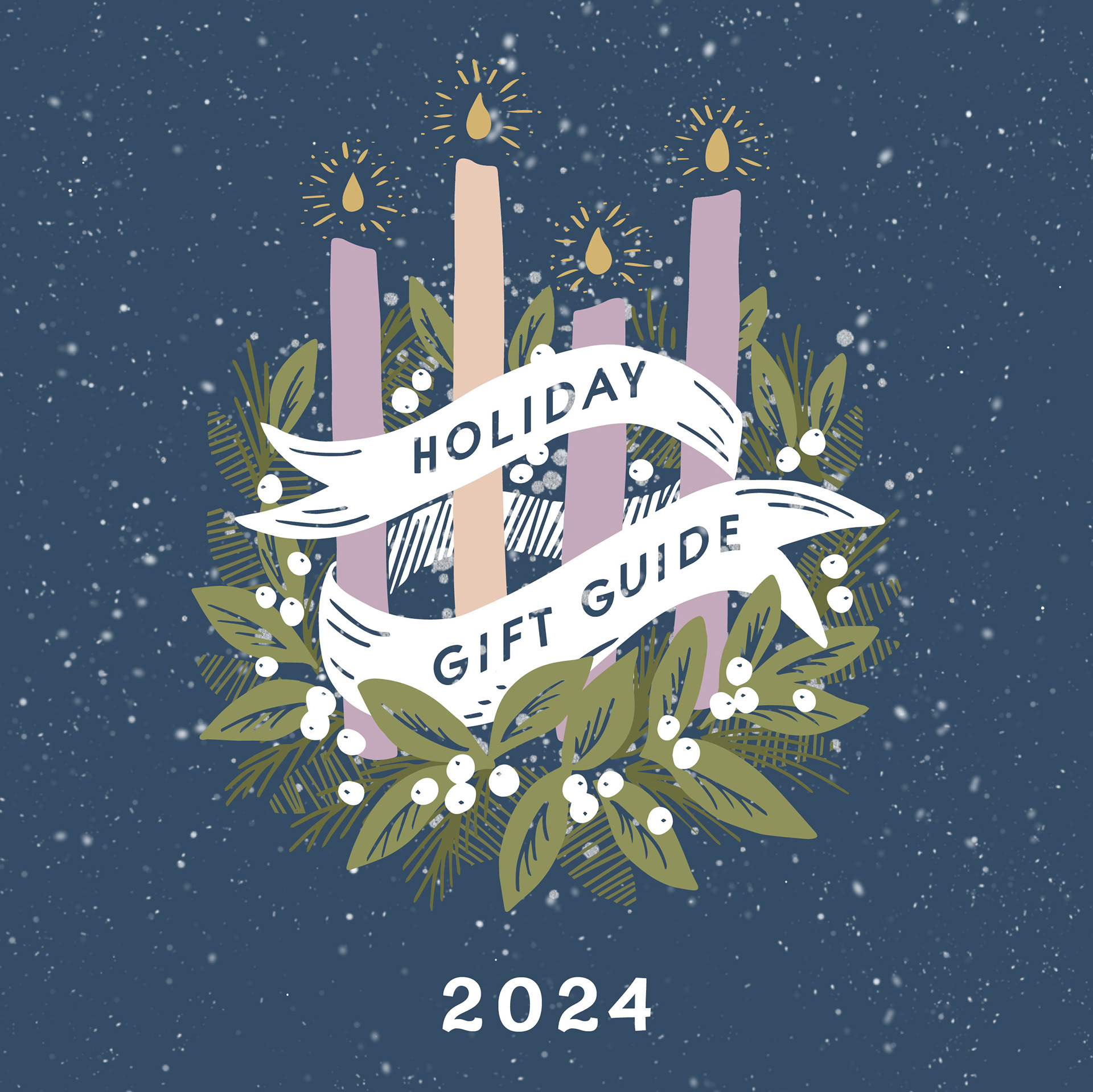 Graphic for the website; linked directly to the online version of the Holiday Gift Guide