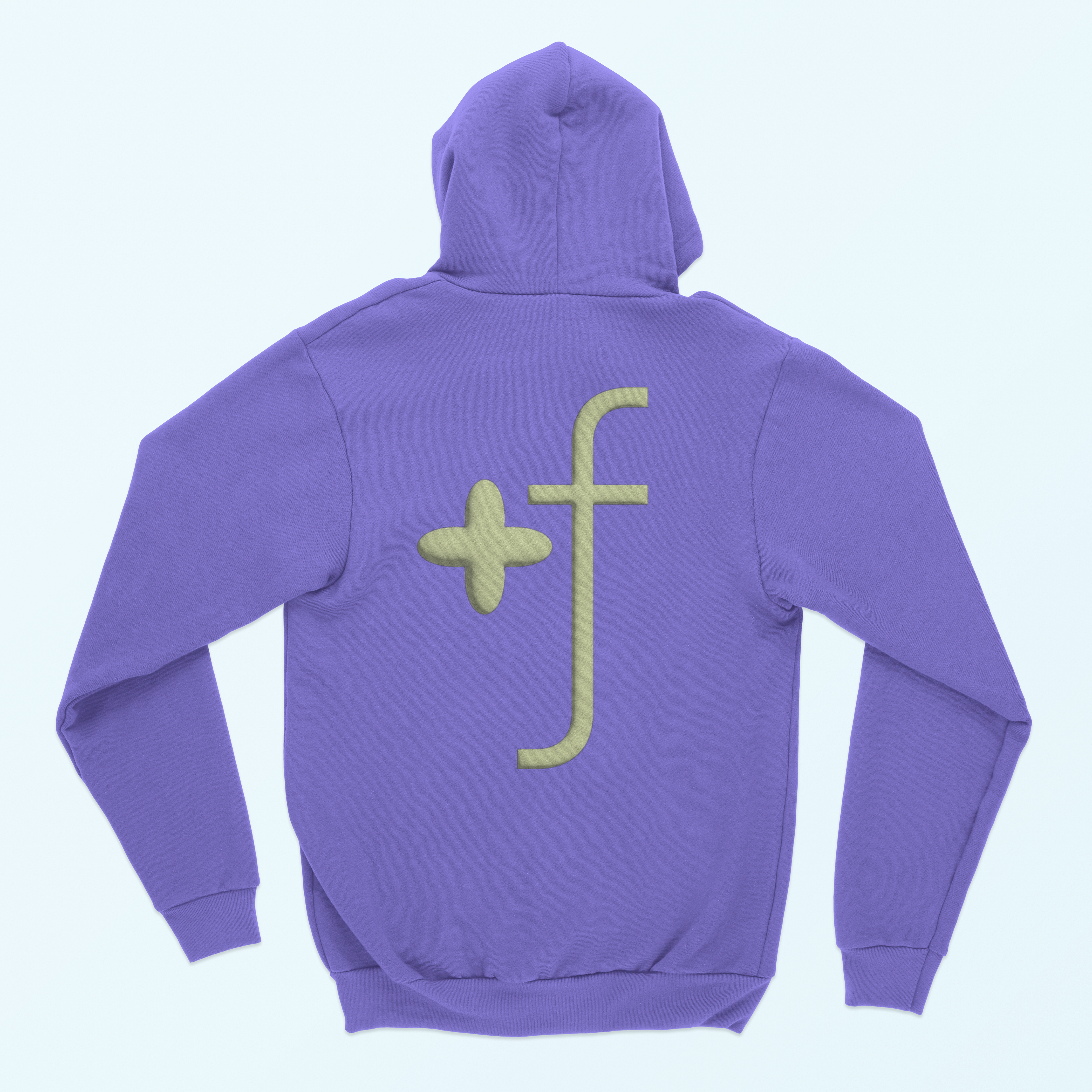 Electric Purple Hoodie (Back)