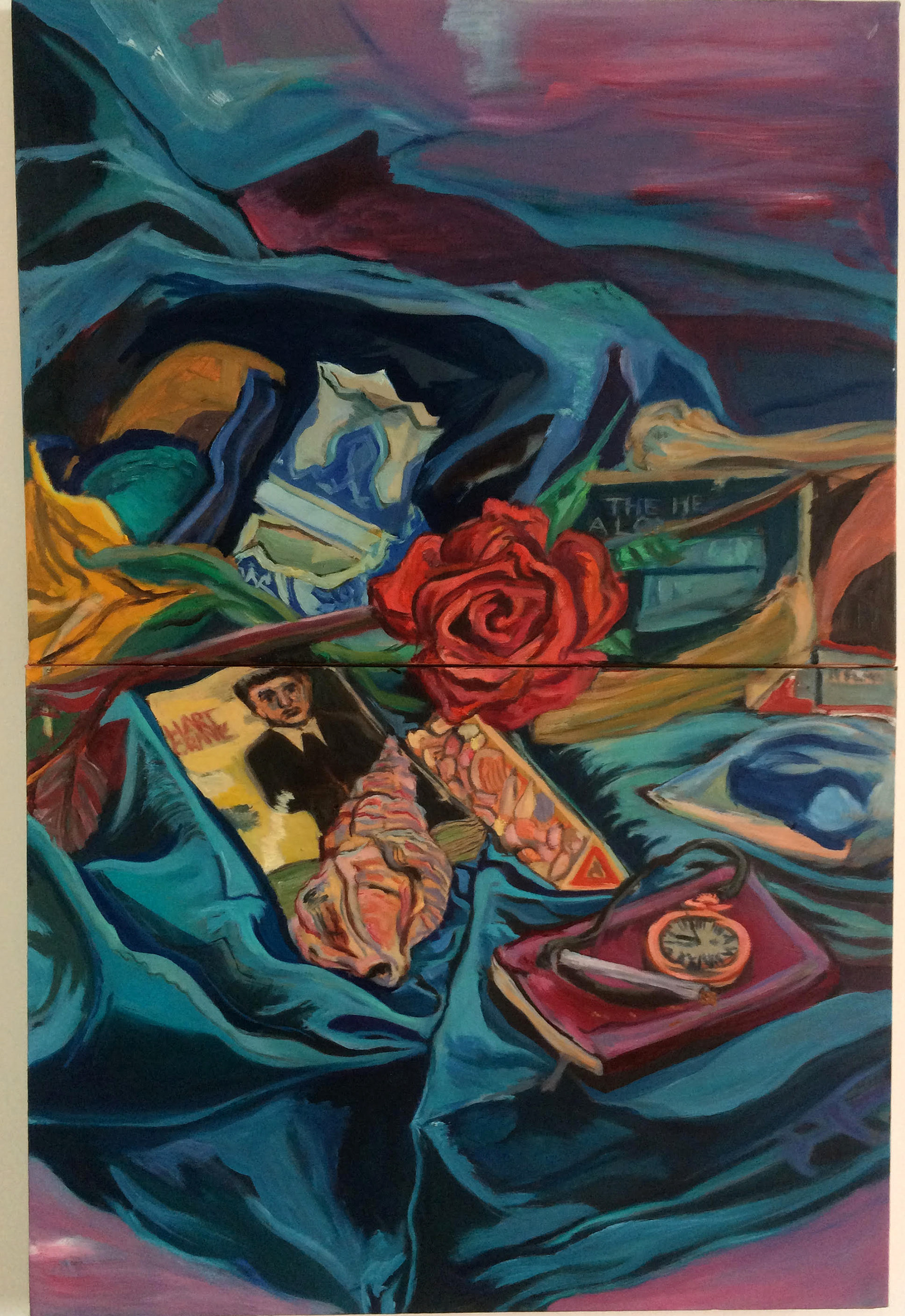 Sarabande (Homage to Carson) Oil on canvas (61x91cm)