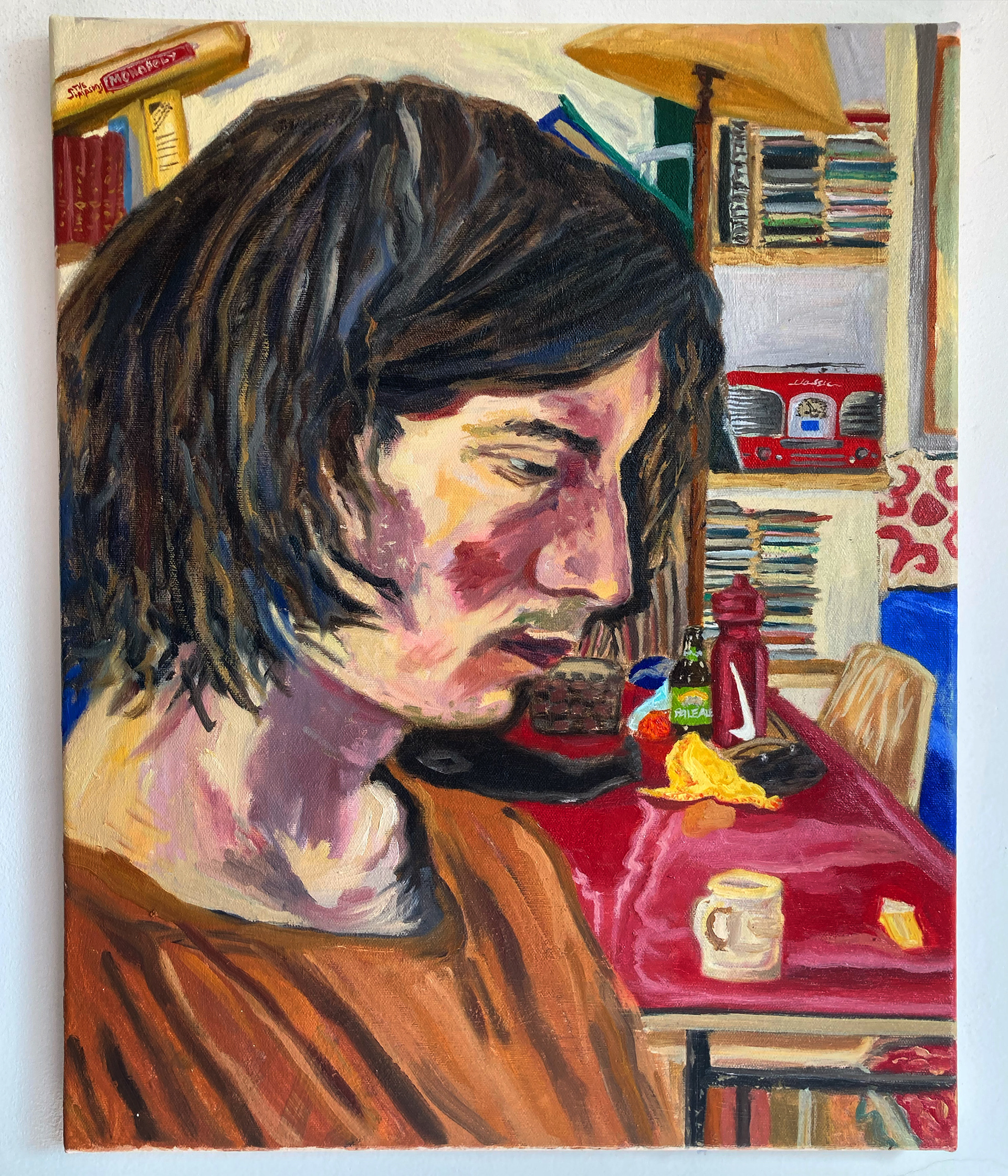 Portrait of Josh (Oil on canvas) September 2021, 50x