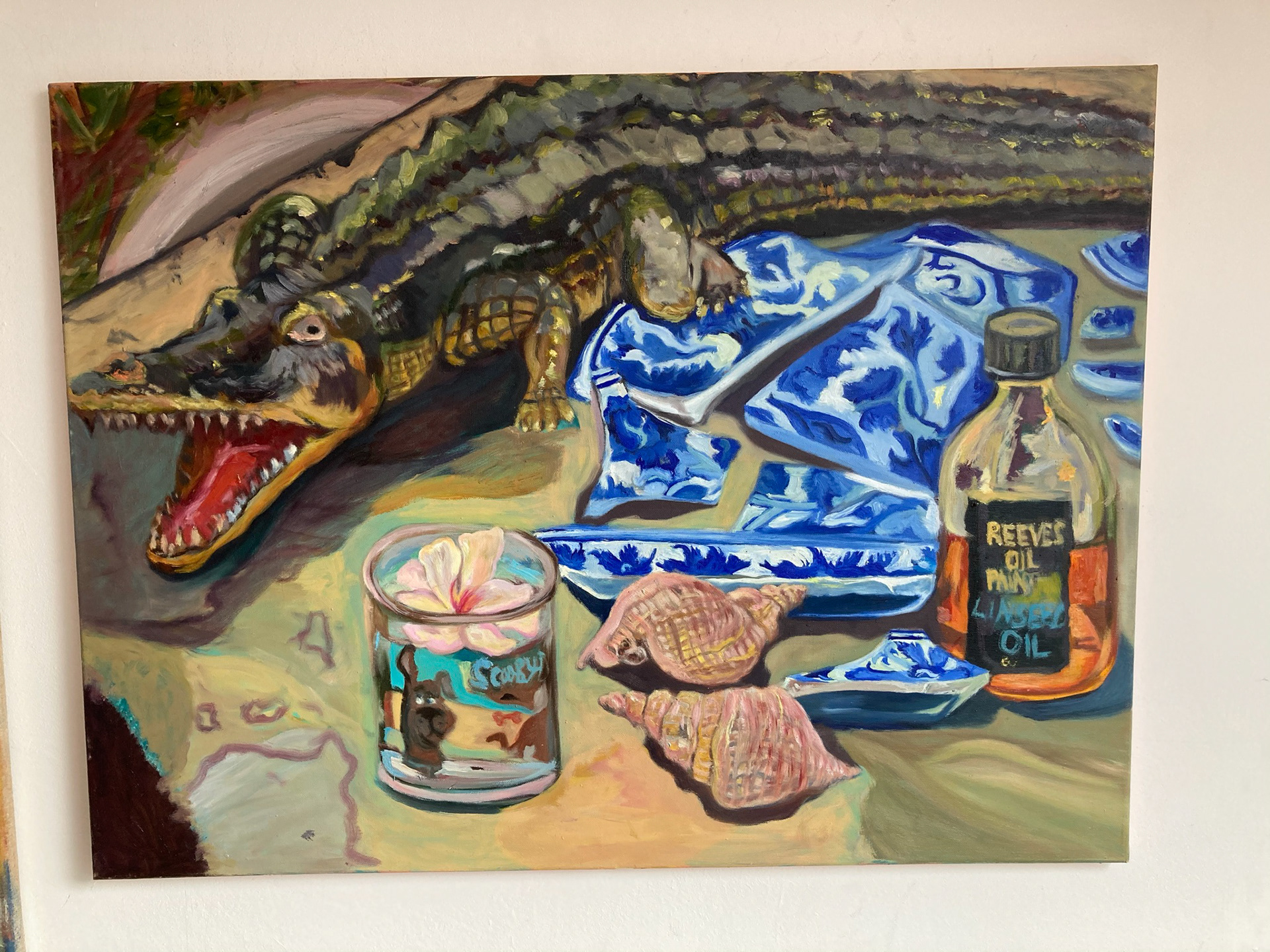 Croc & Broken China
