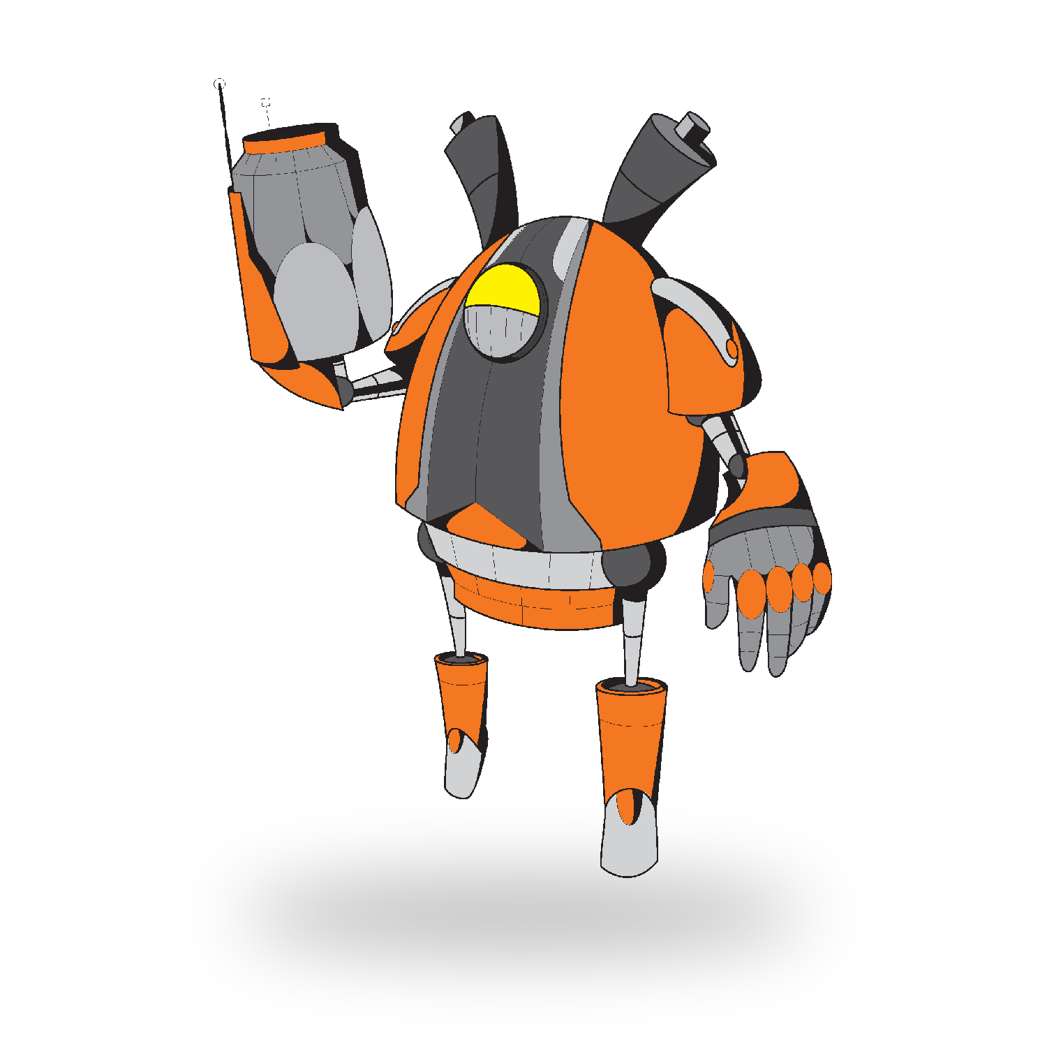eMedia Development Robot Concept