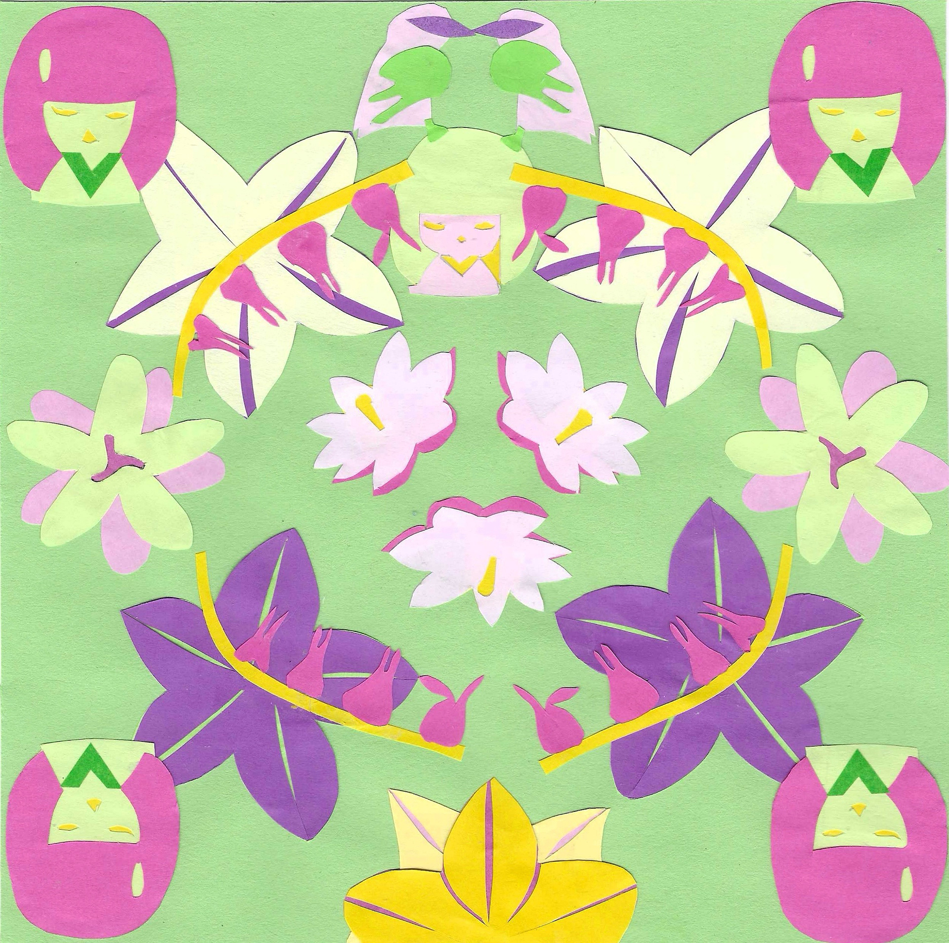 Medium: Construction Paper Over Heavy Cardstock