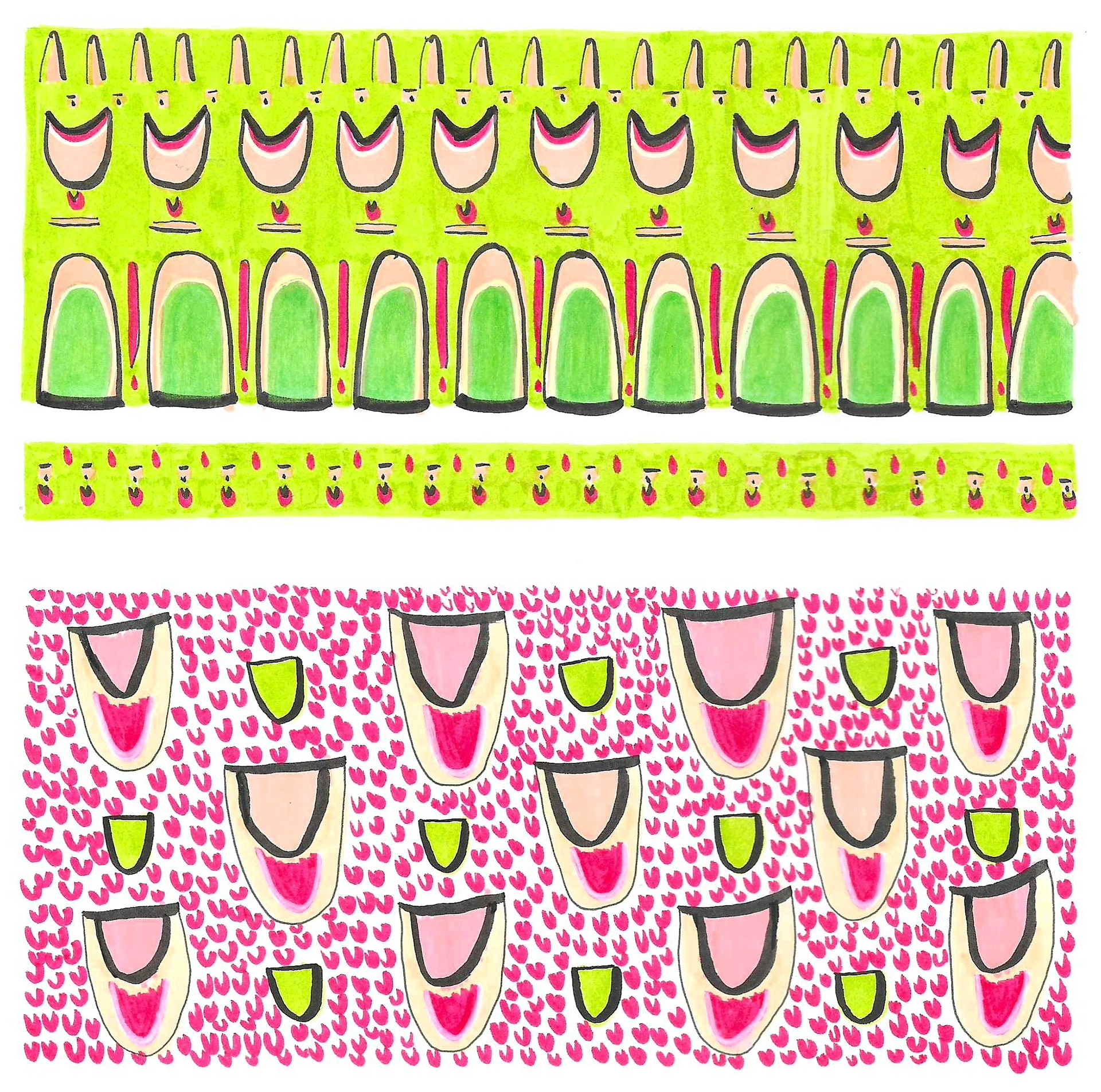 Disproportionate  Tryptich 