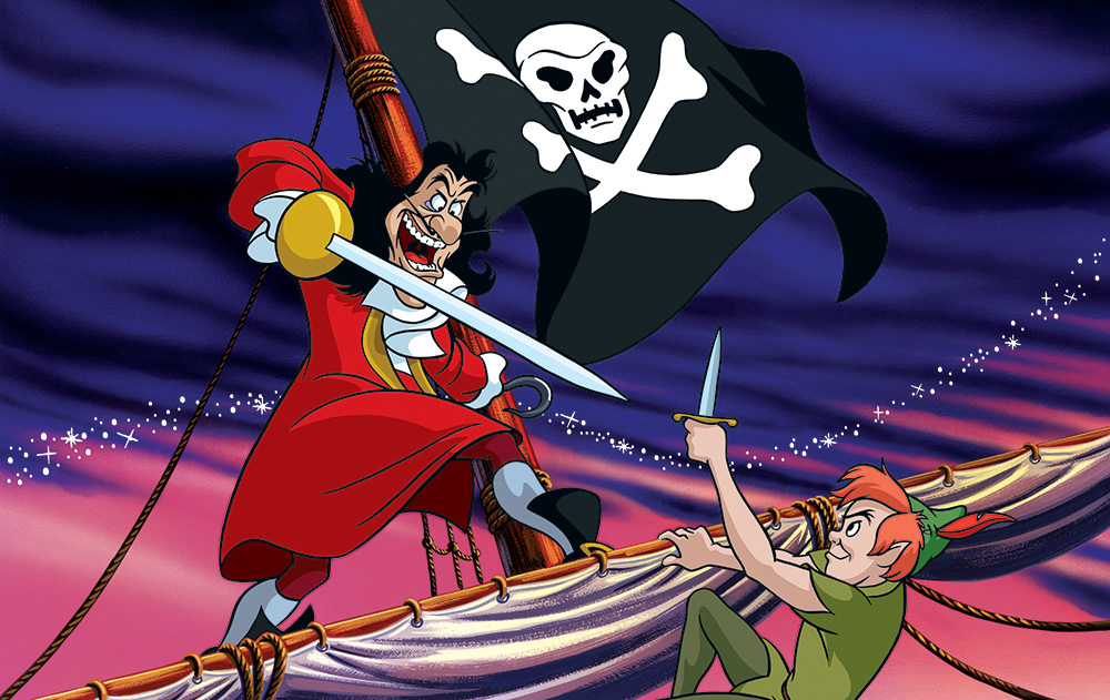 ACME Exclusive Peter Pan Triptic. Original drawing by Bill Morrison.