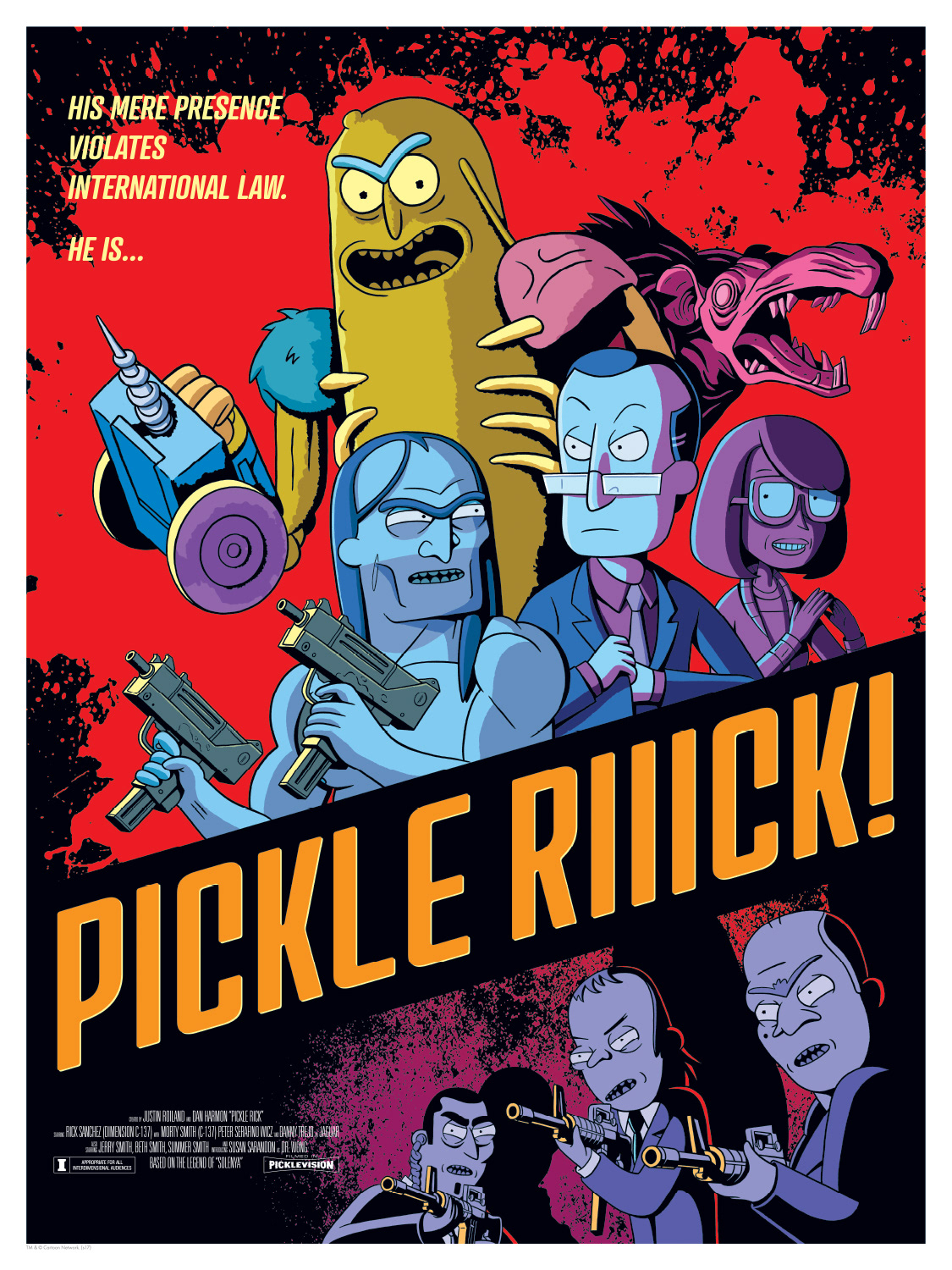 ACME Exclusive Rick & Morty Poster