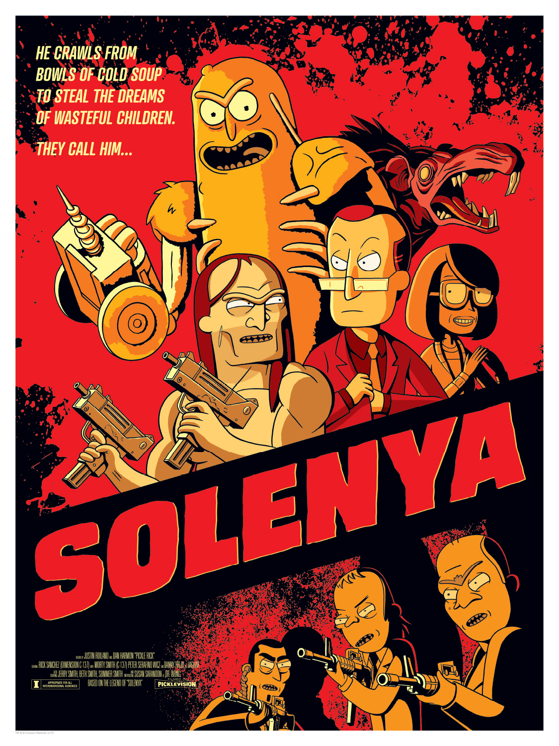 ACME Exclusive Rick & Morty Poster Variant