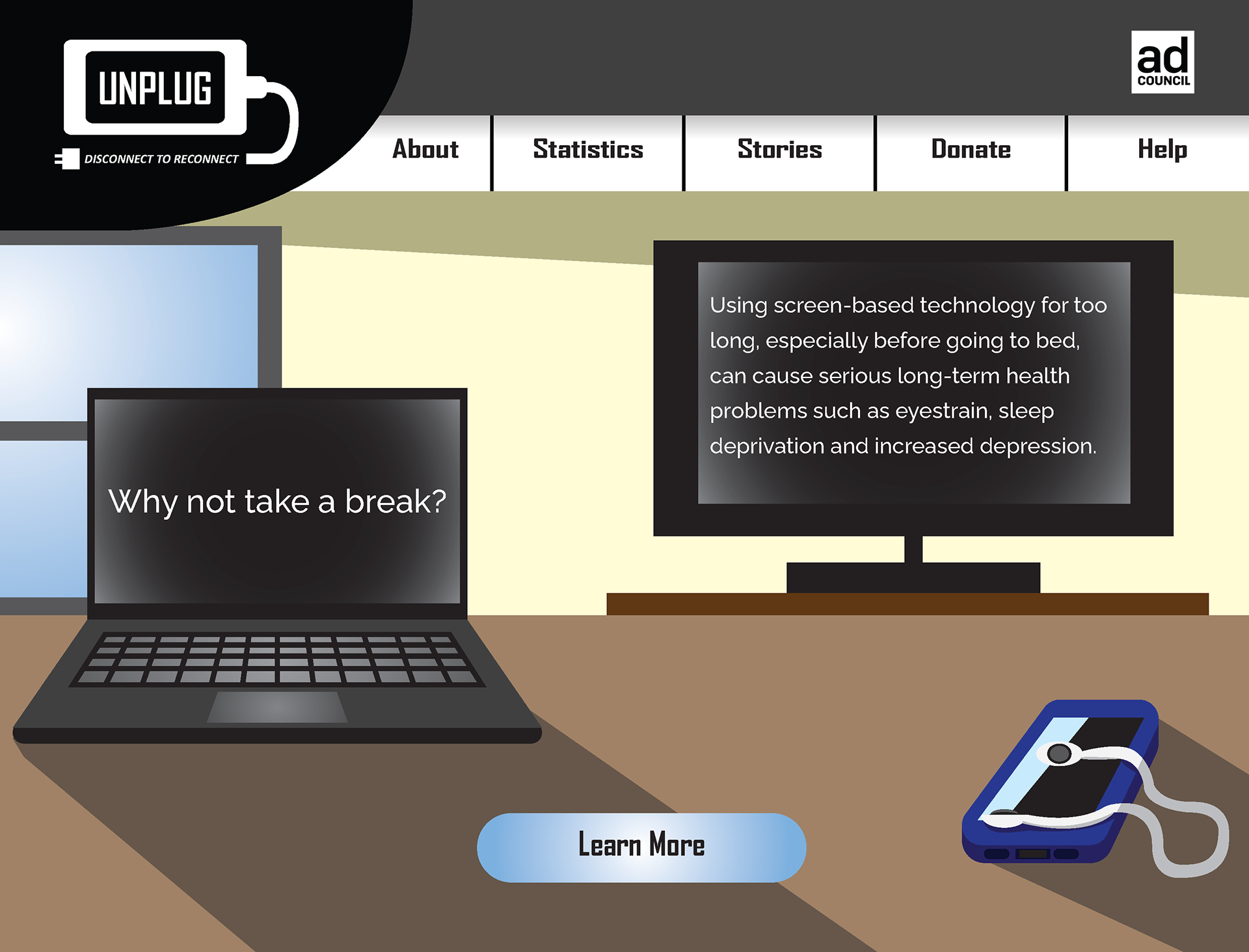 PSA Web Landing Page (Revised)