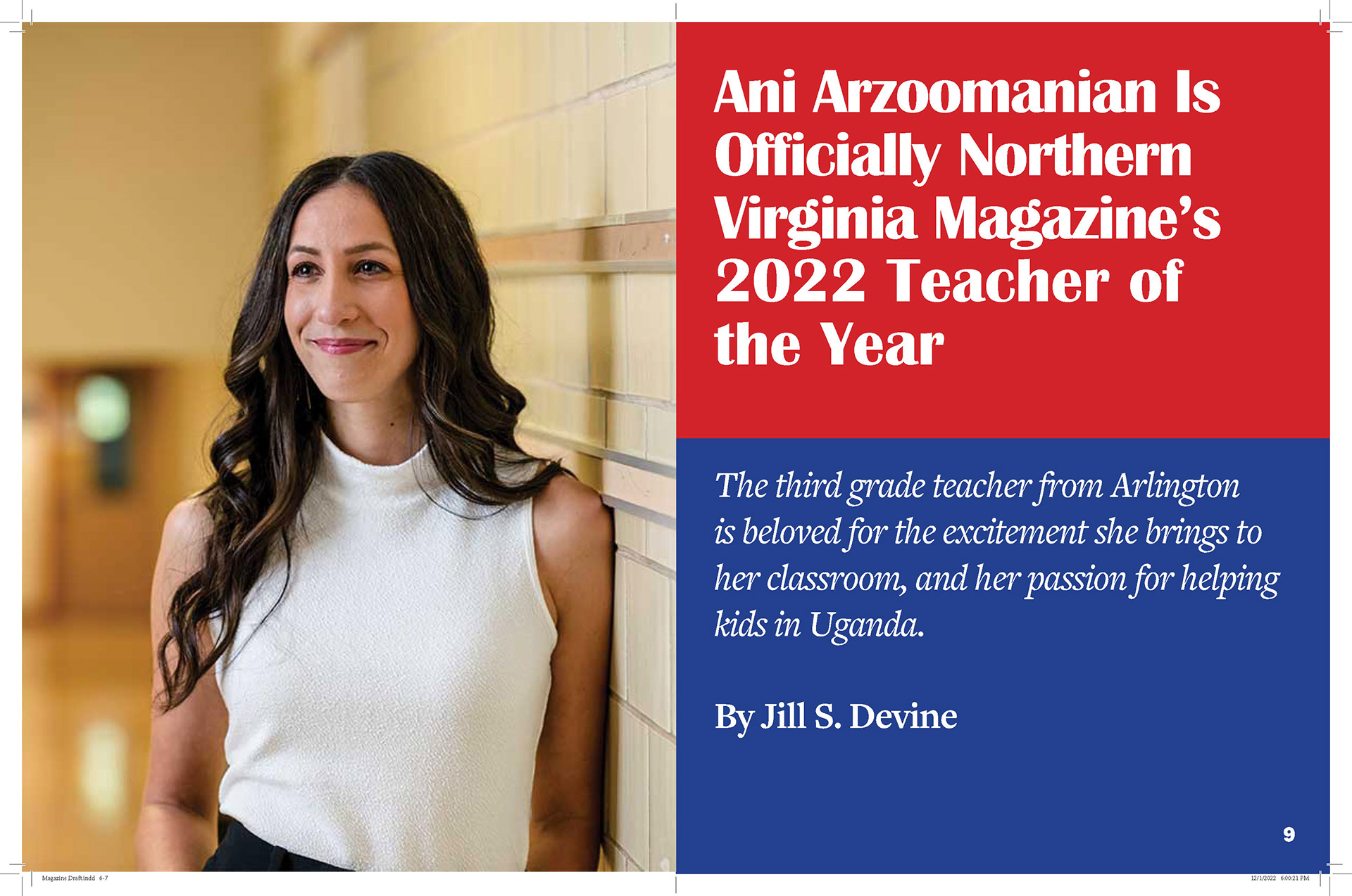 Spread #5 Teacher of the Year