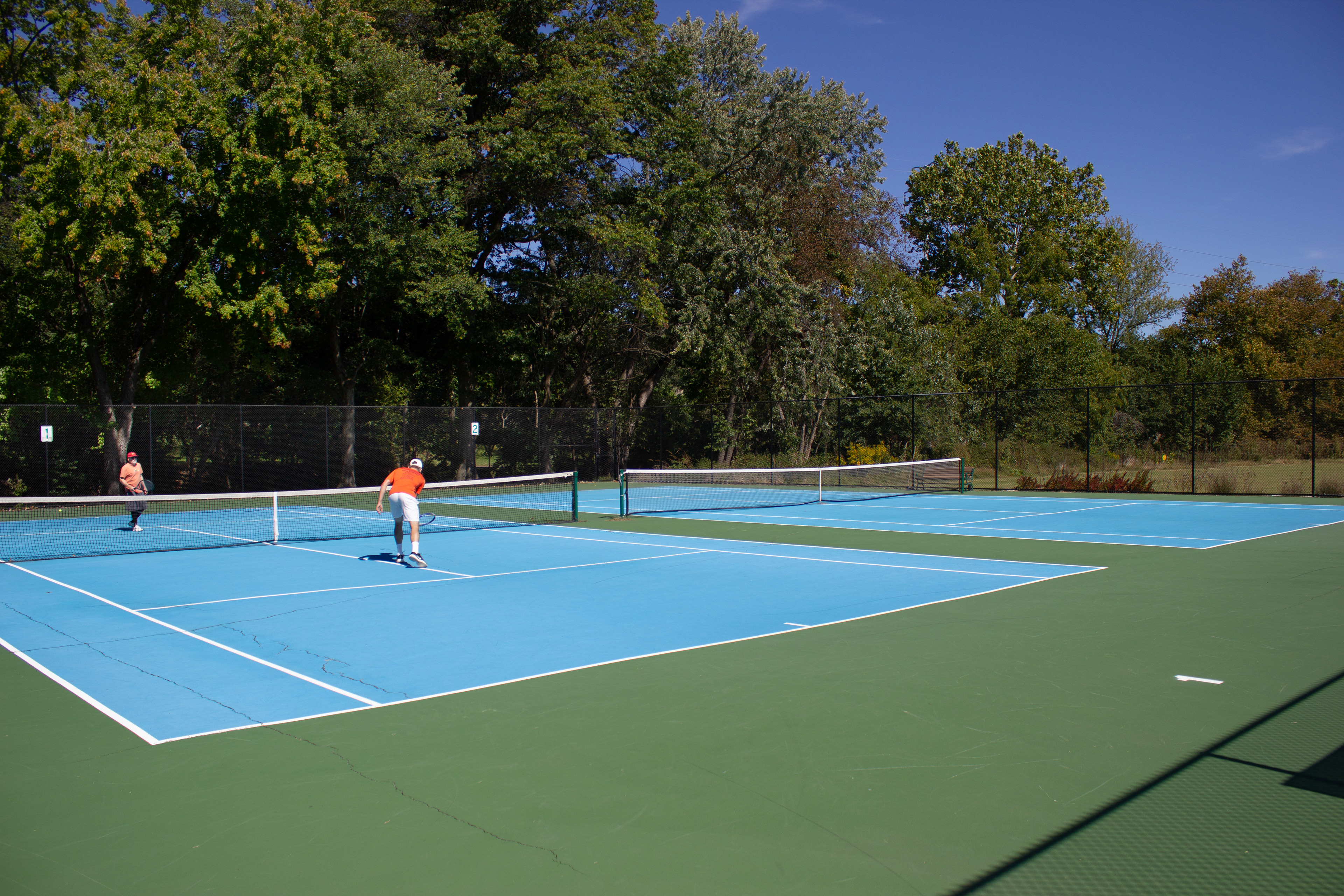 L&E #4 Tennis Courts at Madison Manor Park