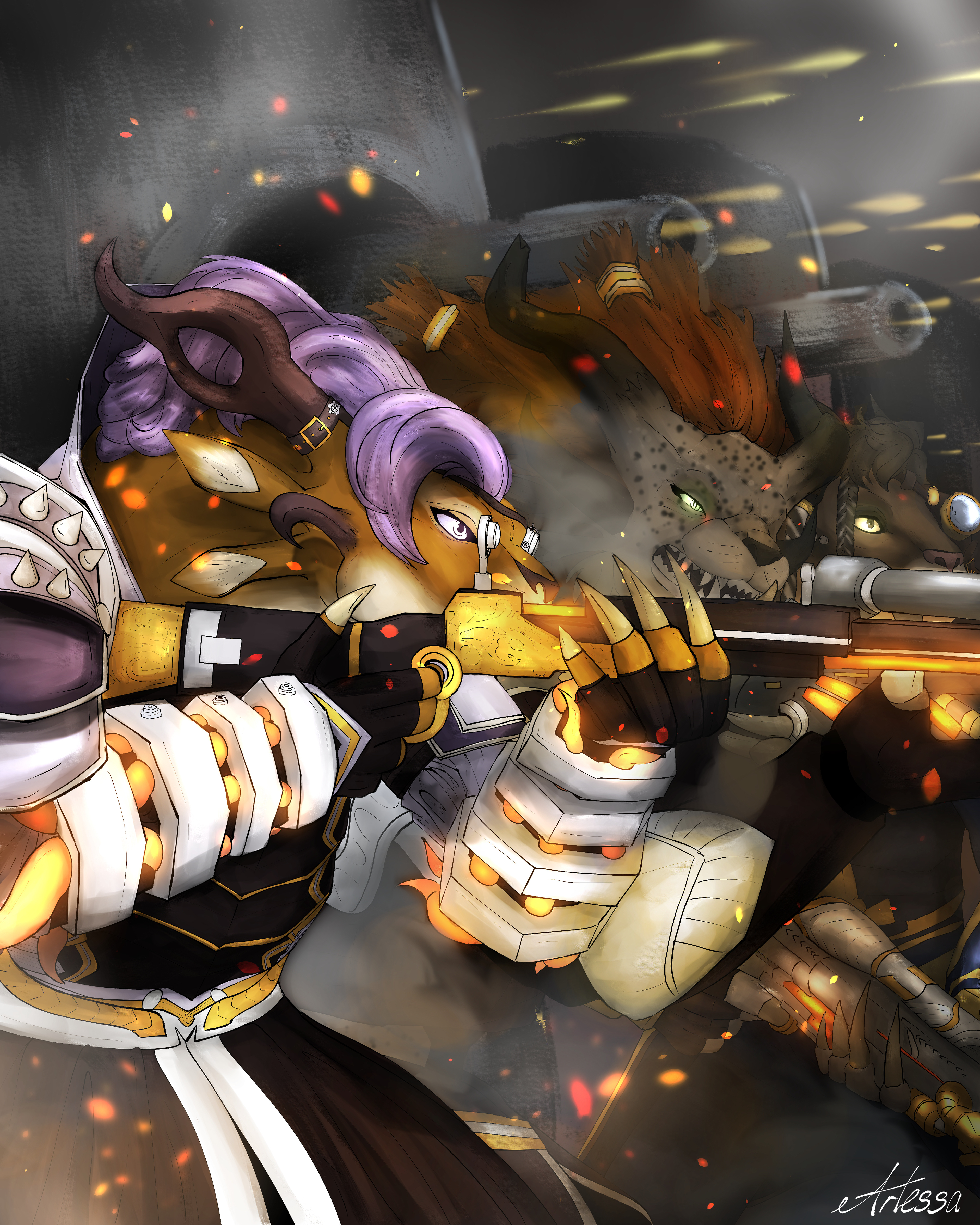 "Iron battle"