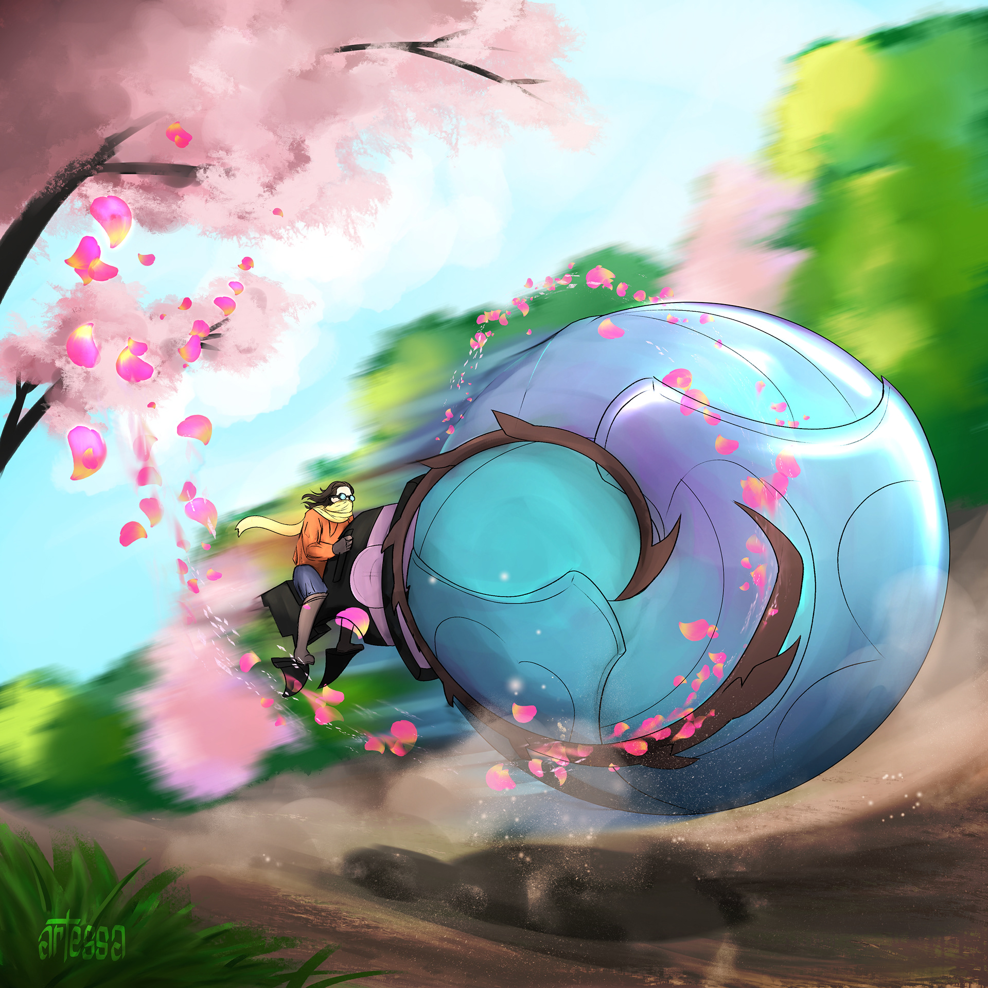 GW2 beetle race