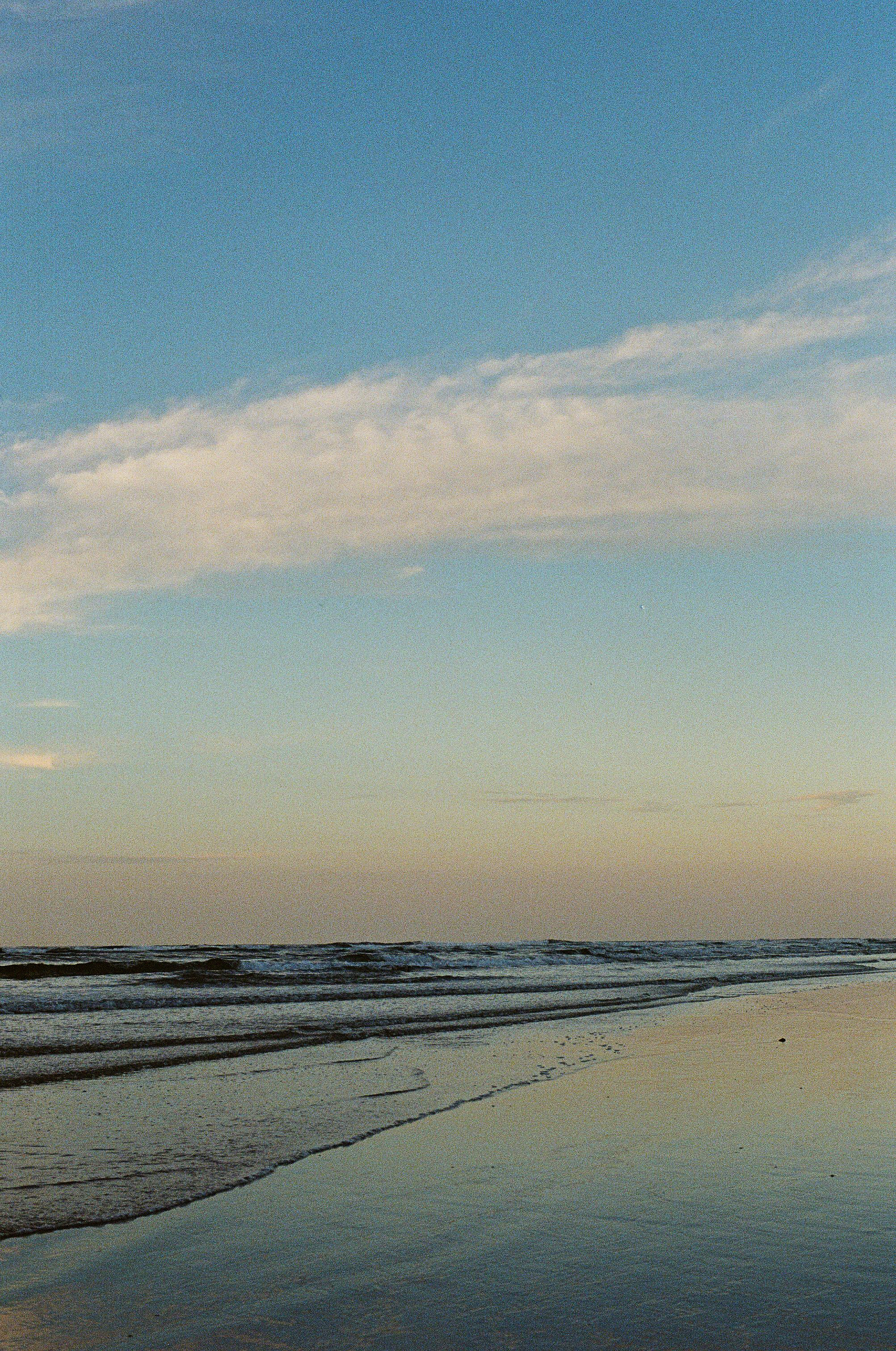 Filme 35mm Fujifilm 400 - Fim de tarde na praia