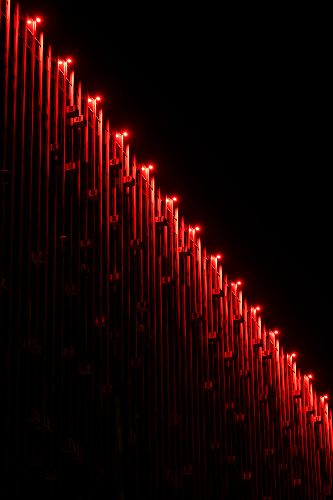 Palácio Anchieta vista noturnal lateral