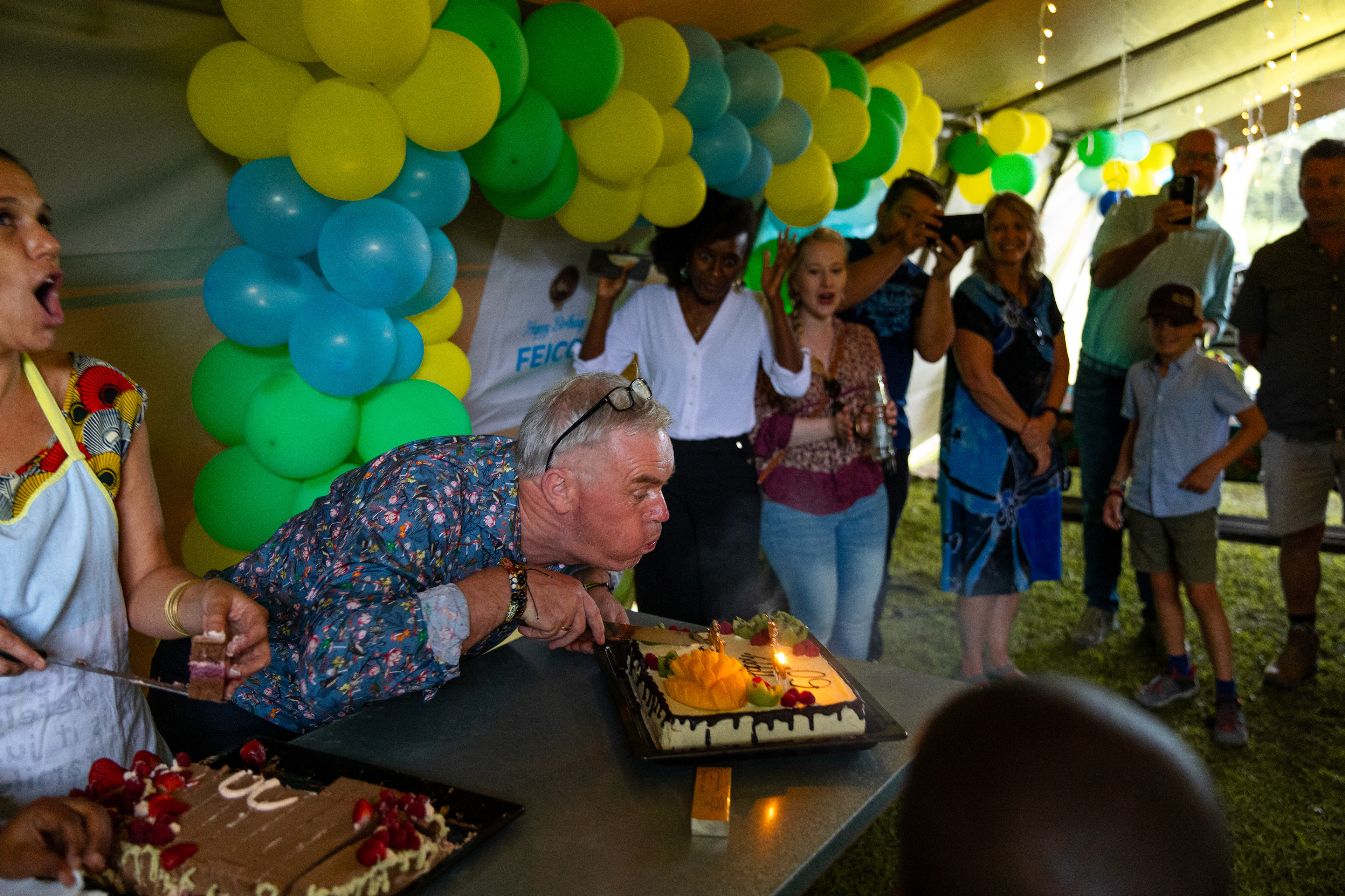 Bursdagsfeiring på Kisolanza