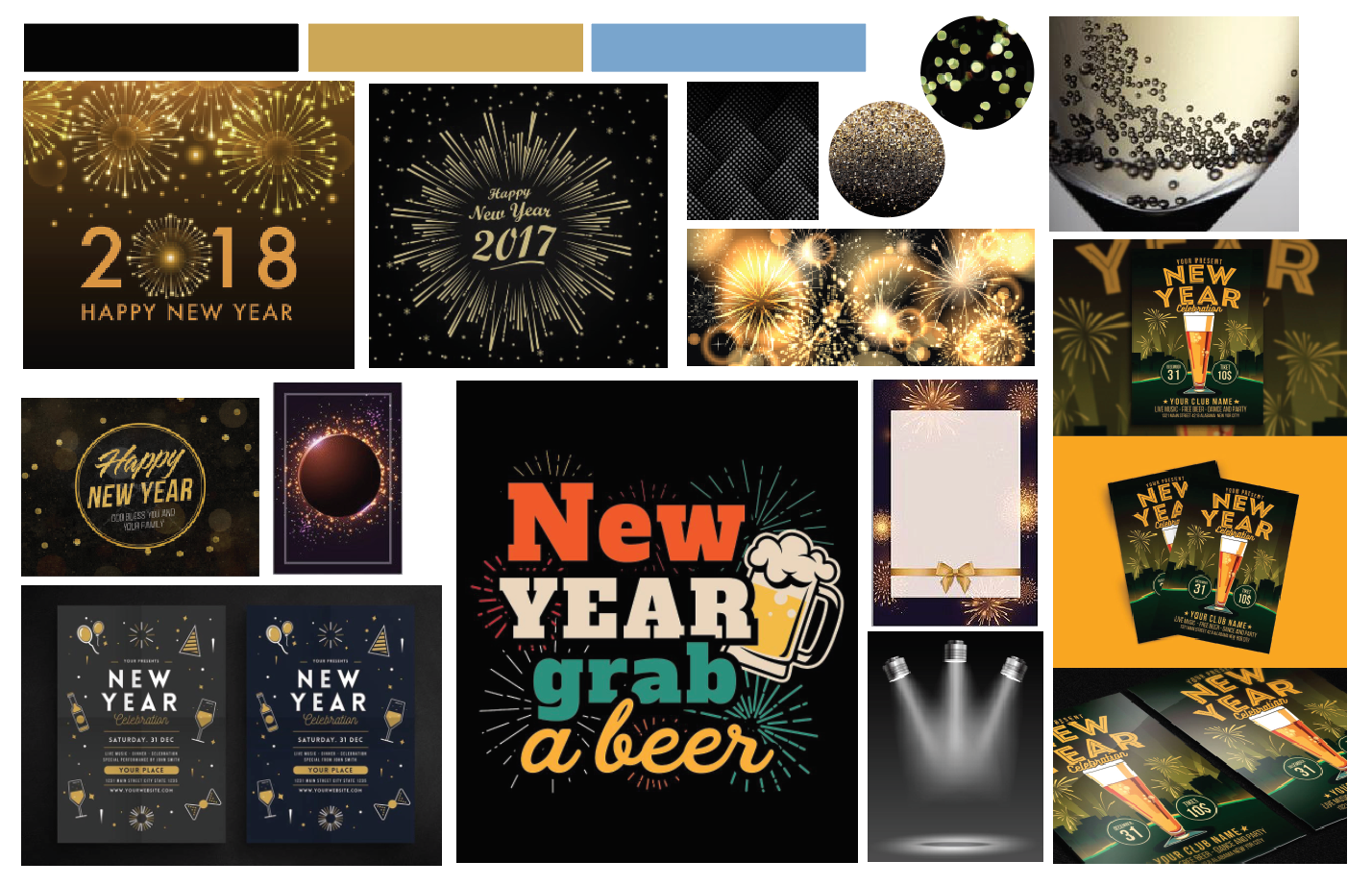 New Years Moodboard