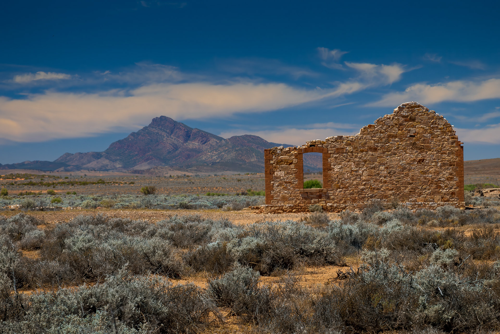 Abandoned pastoralist home, Flinders Ranges, South Australia