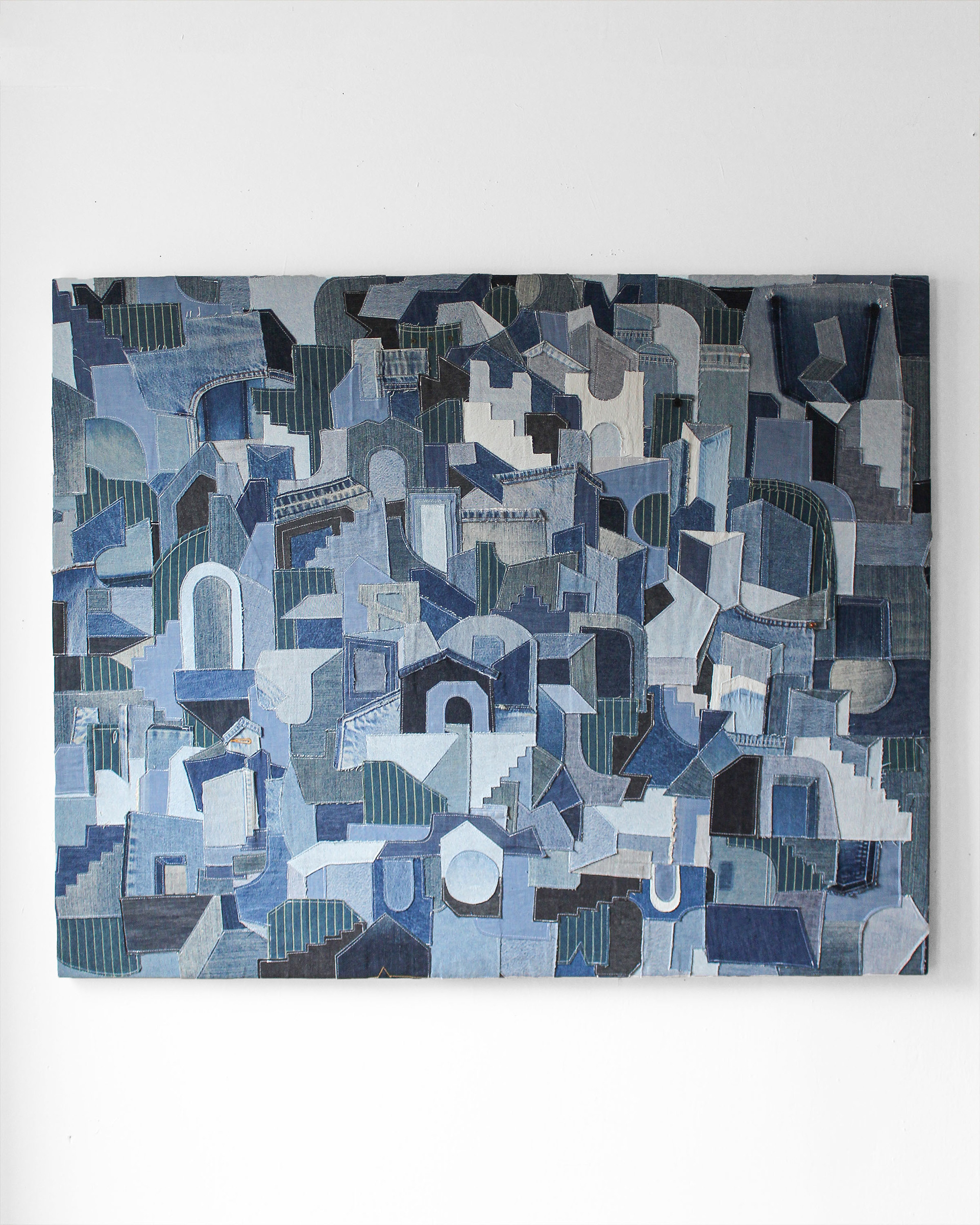 Hidden Cities, 2025 || 40 x 50 inches, 102 x 127 cm 