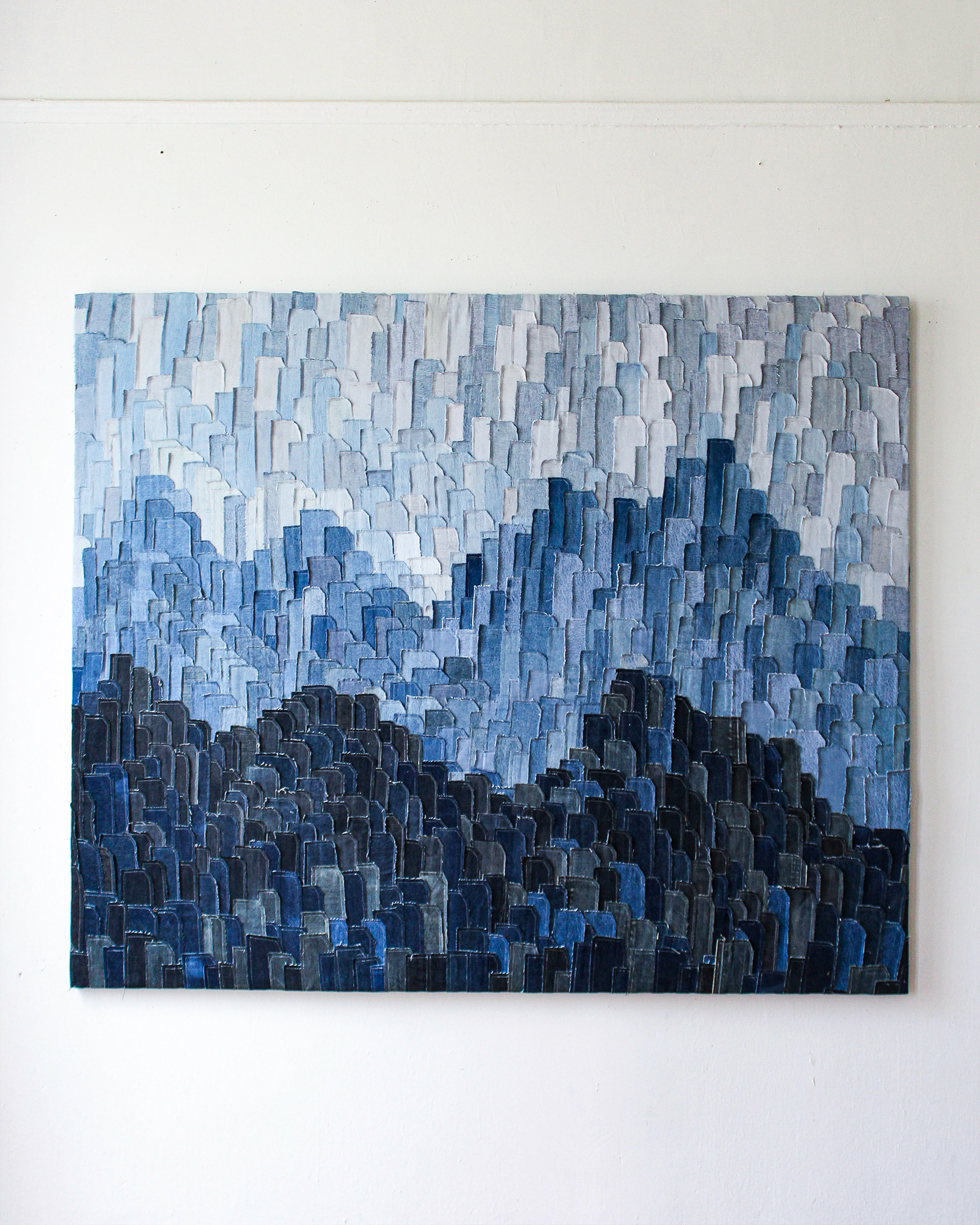 Waves, 2025 || 49 x 59 inches, 124 x 150 cm