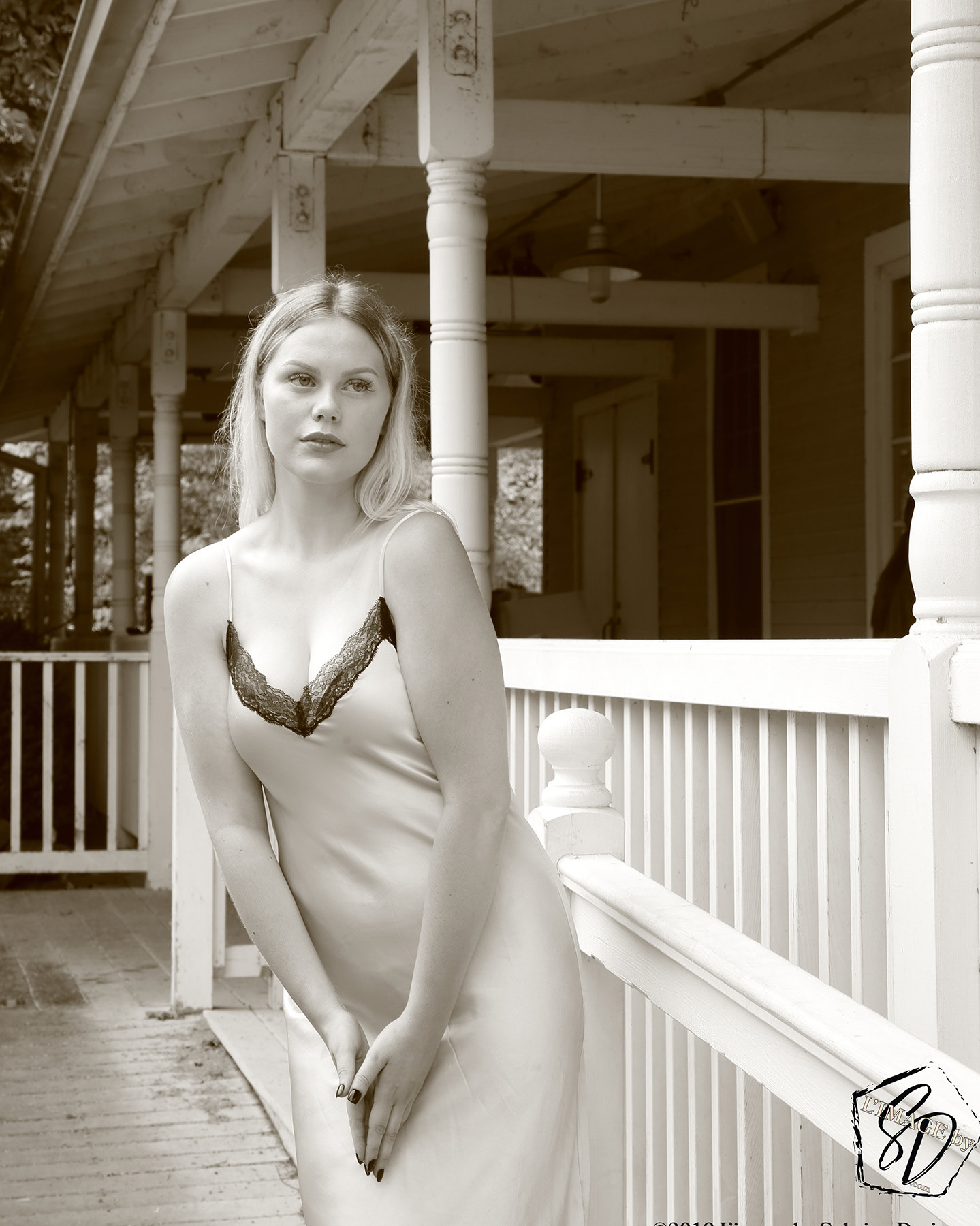 BW. photo of model links to BLOG section