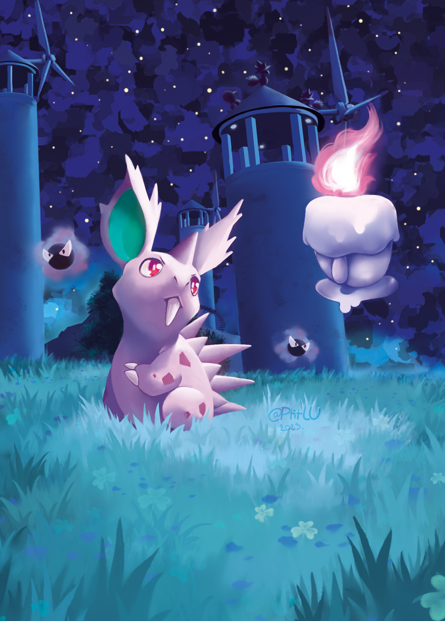 Nidoran♂ Pokemon - Illustration