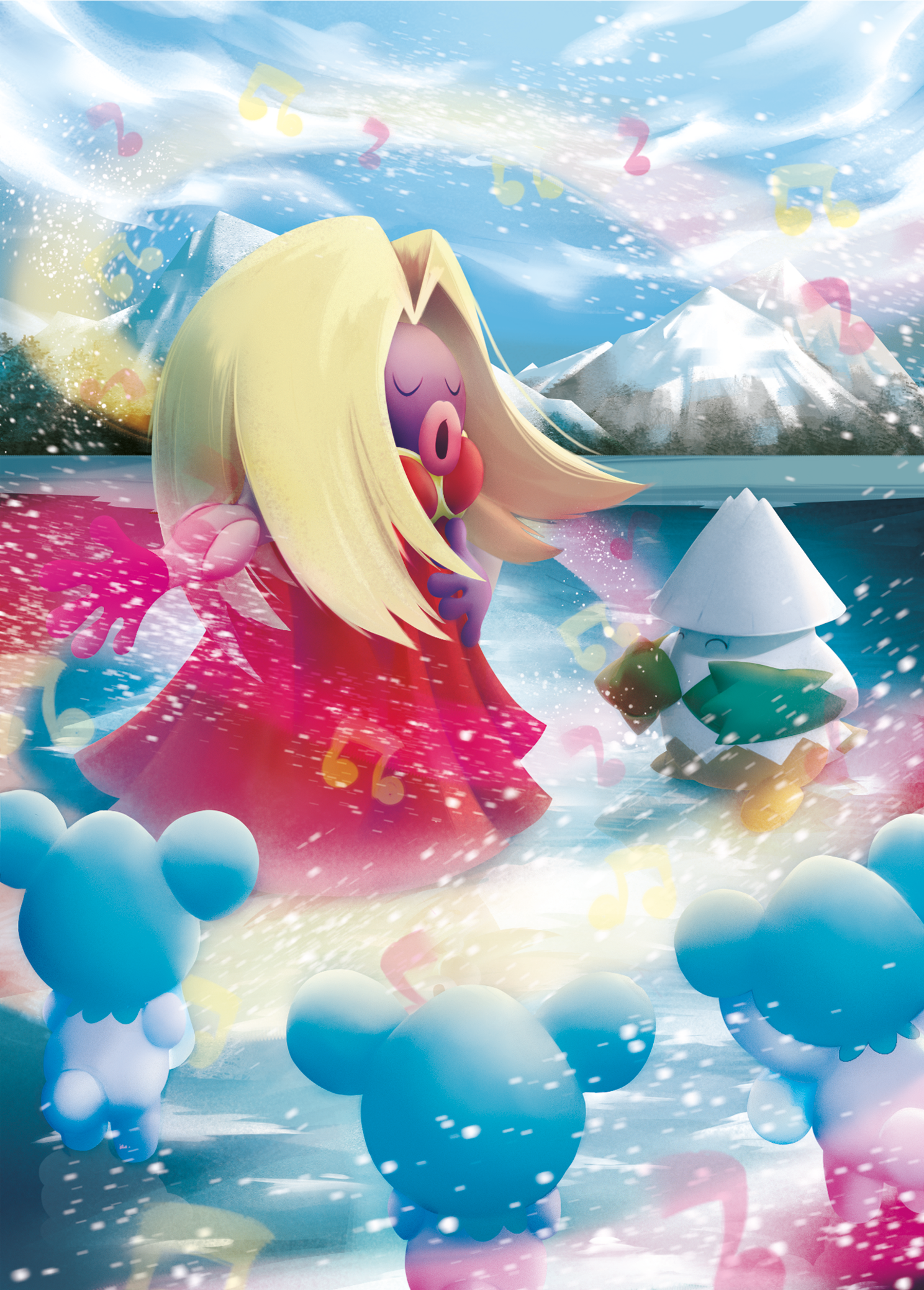 Jynx Pokémon - Illustration