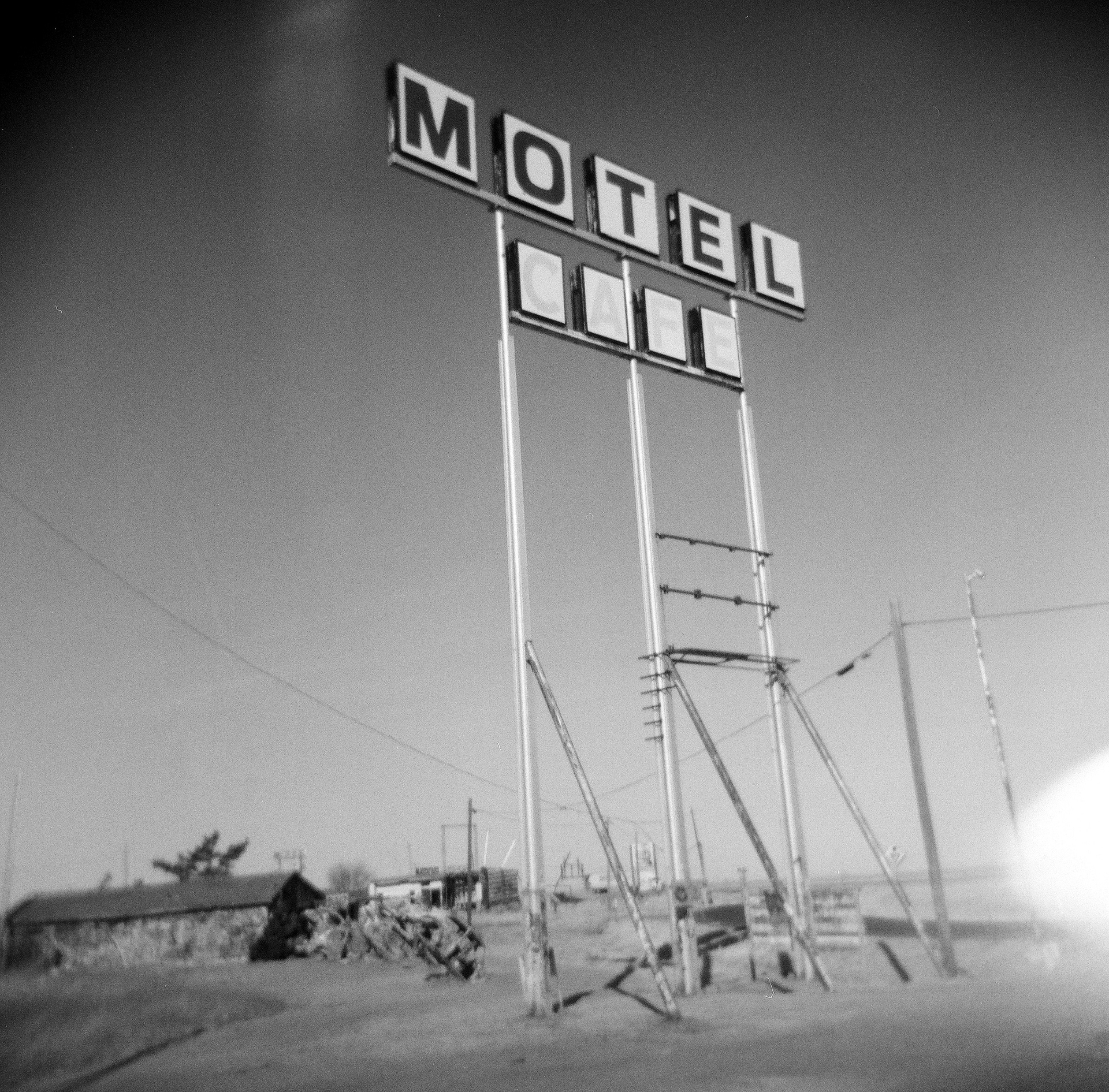 Holga | Ilford 400 | Slug Bug Ranch, TX
