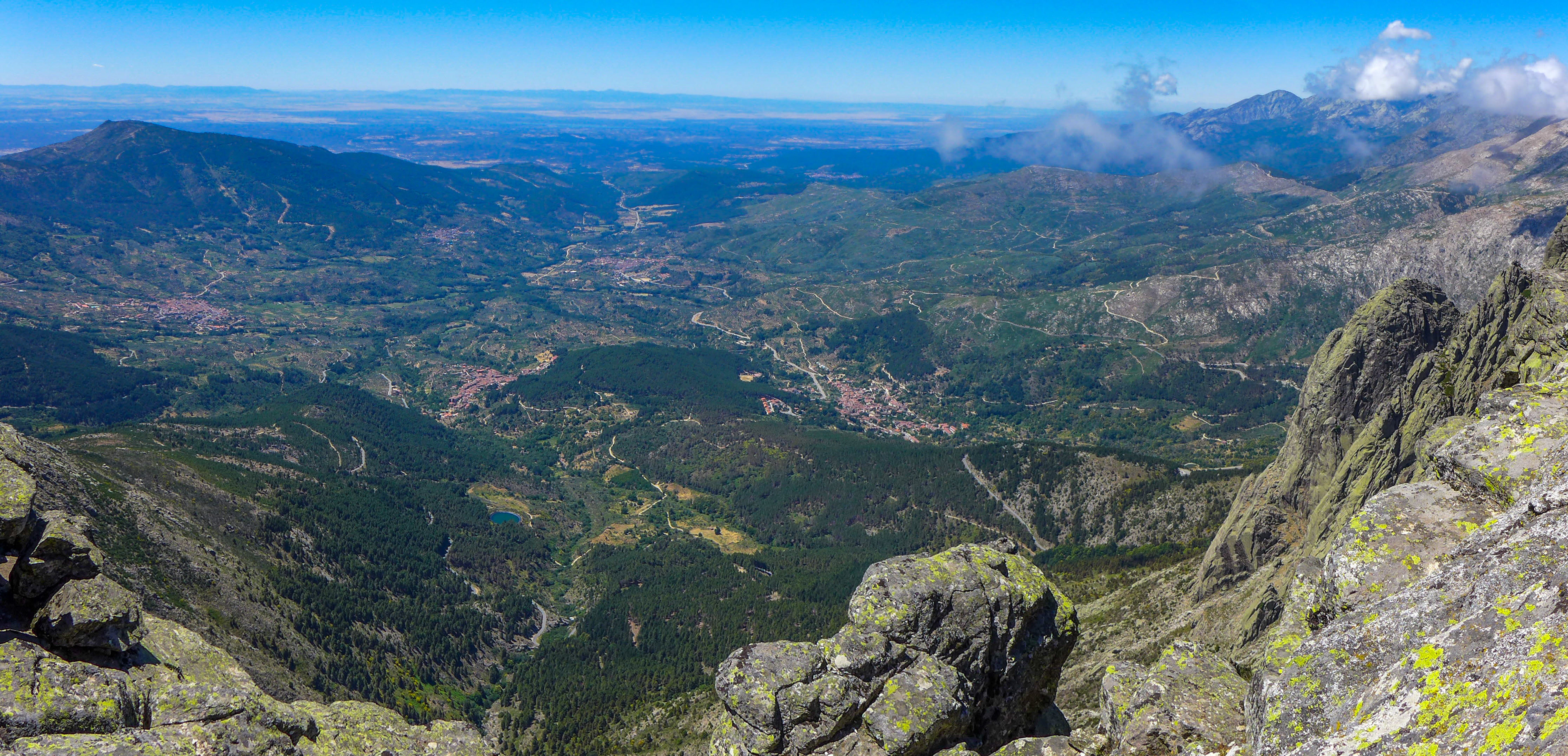 Valle del Tiétar visto desde el Pico Torozo
