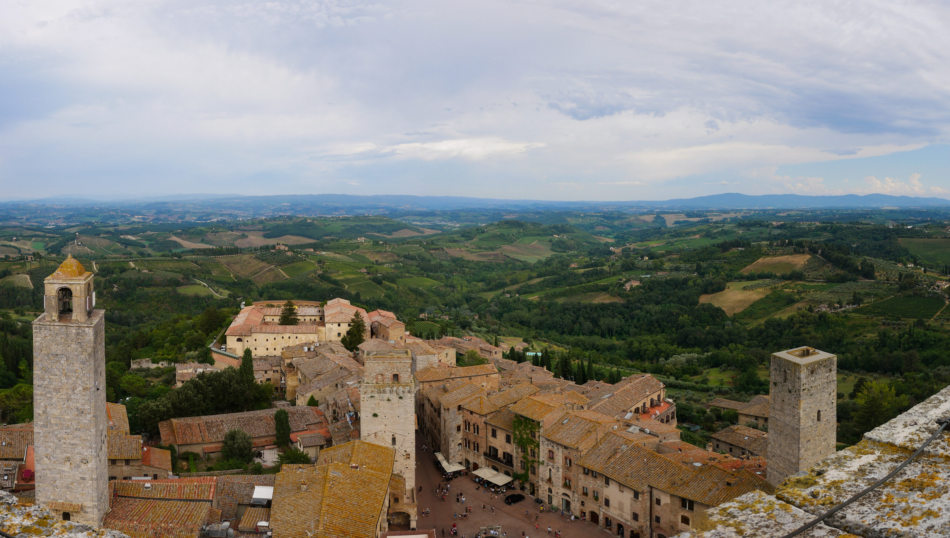San Gimignano visto desde la Torre Grossa