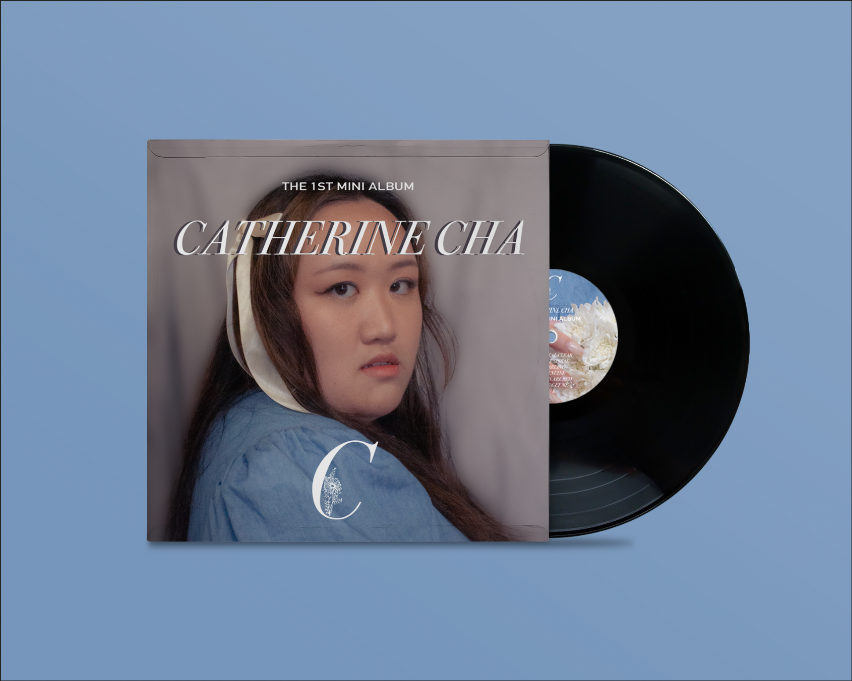 Catherine Cha - C - Mockup Vinyl Record Cover
