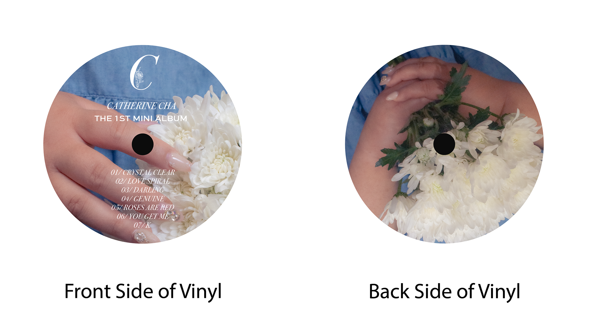 Catherine Cha - C - Vinyl Disk Covers (Front & Back)