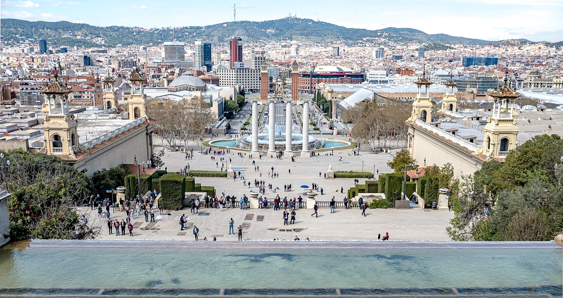 View from Parc Mont Juic