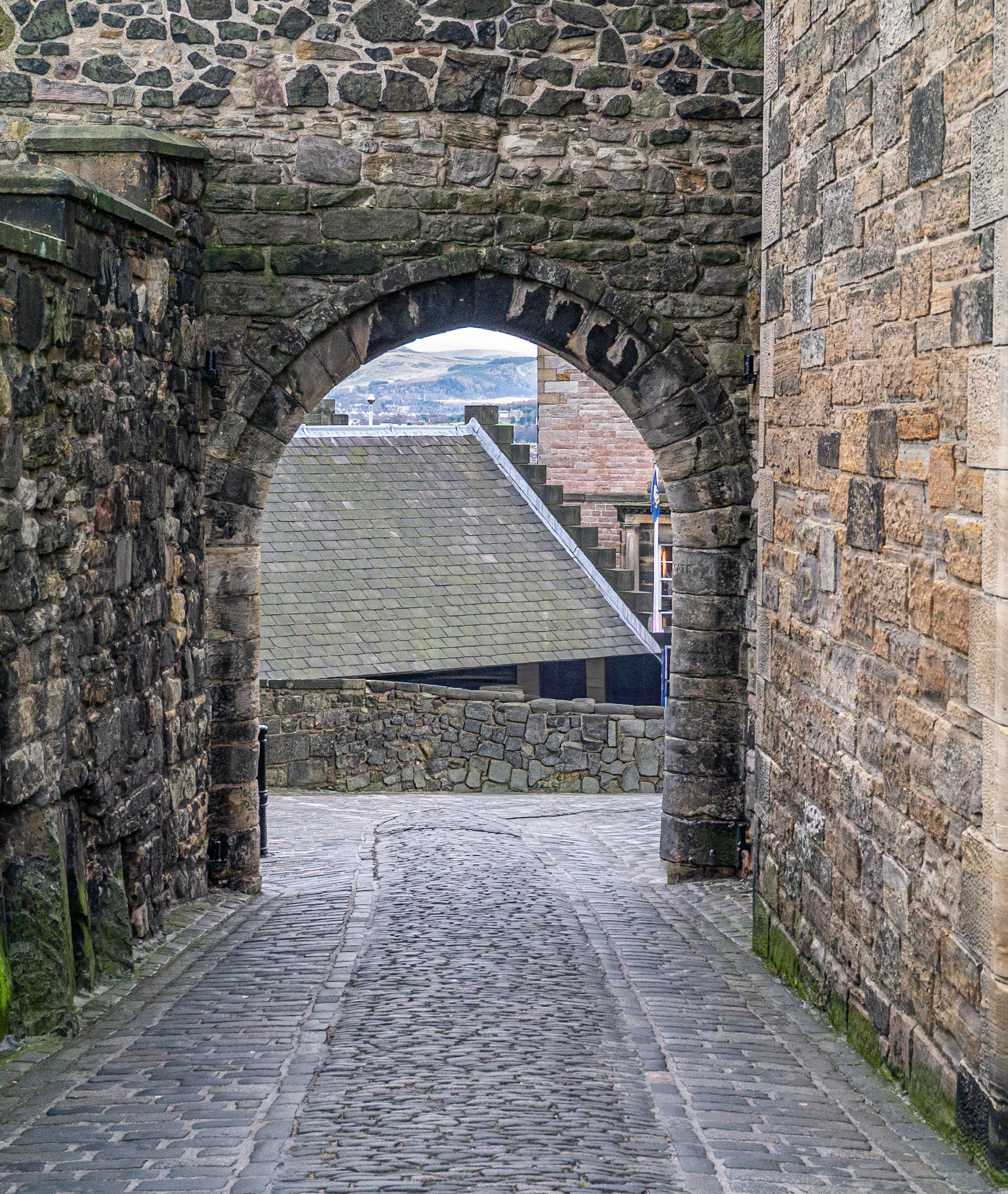 Rampway, Edinburgh Castle.