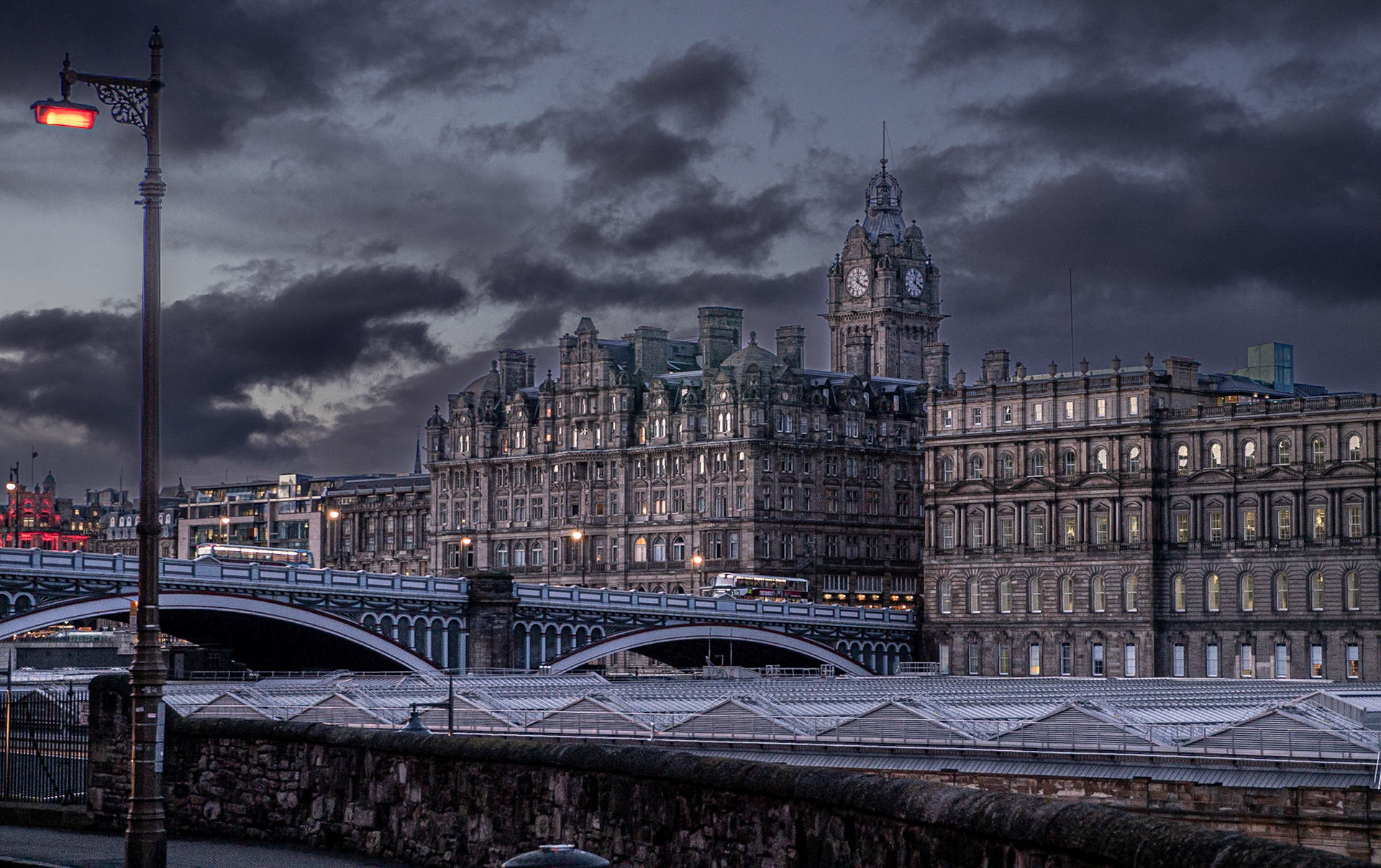 Central City at Night