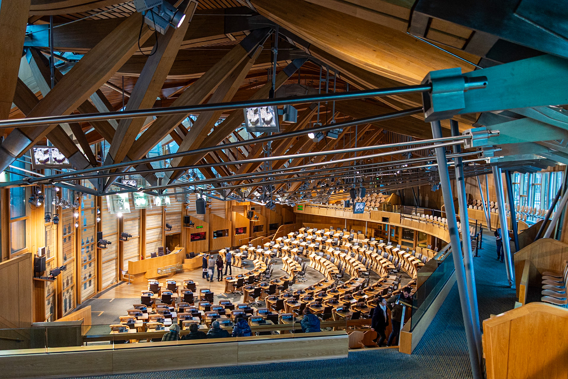 Scottish Parliment Interior.