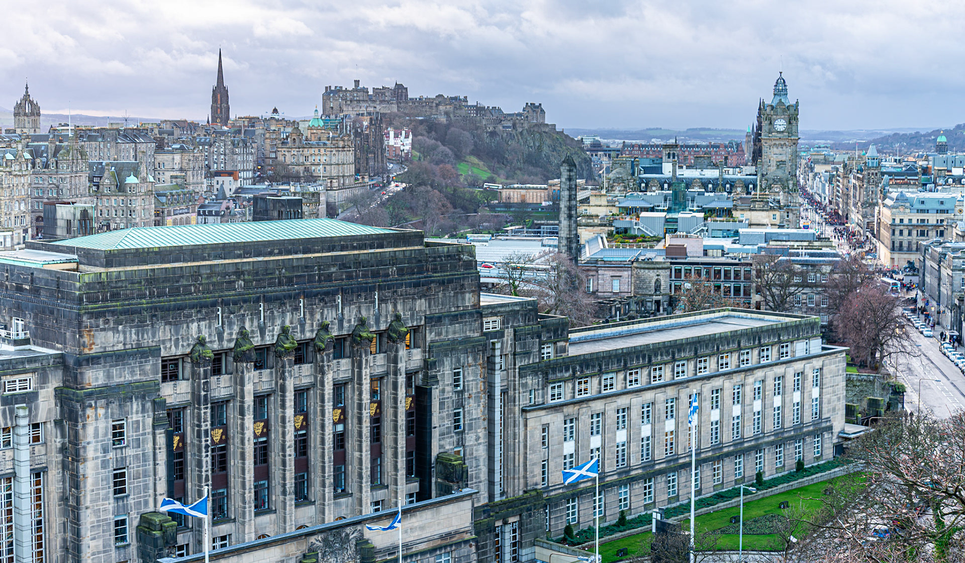 Edinburgh Castle and St Giles's Cathedral