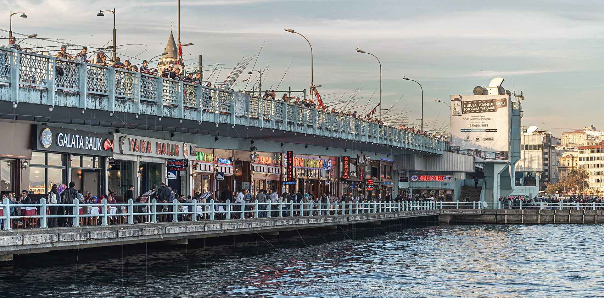 The Galata Bridge