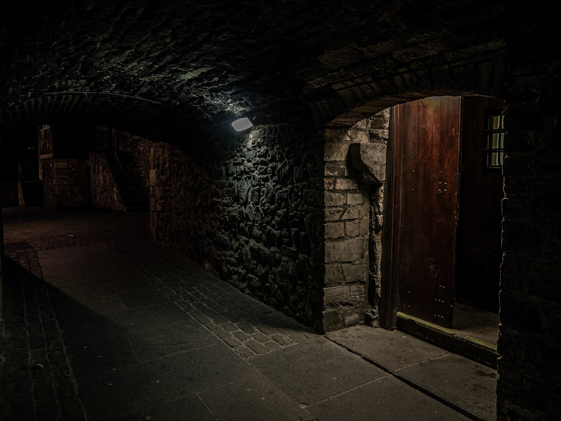 The Edinburgh Vaults.