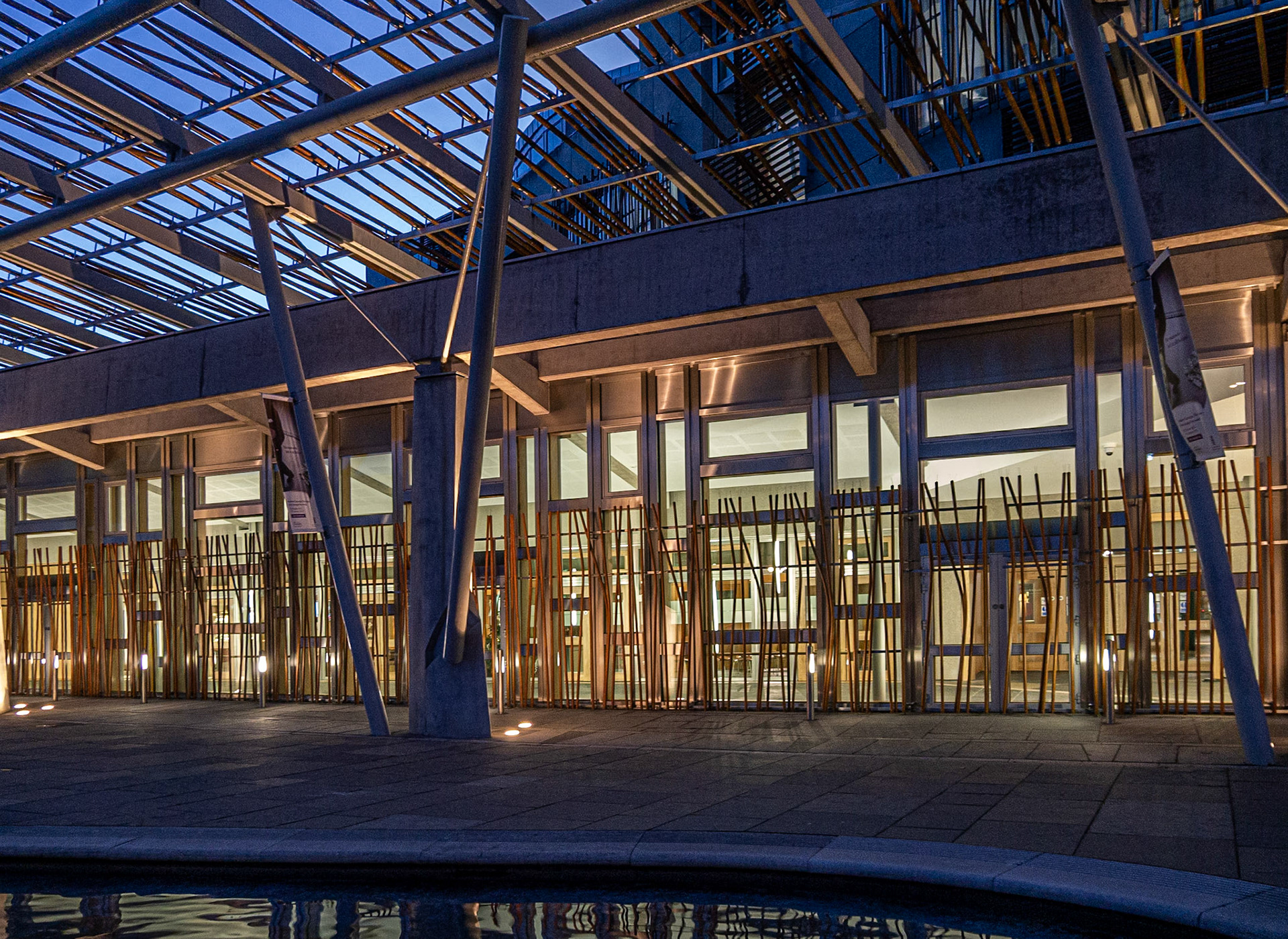 The Scottish Parliment building (2004).