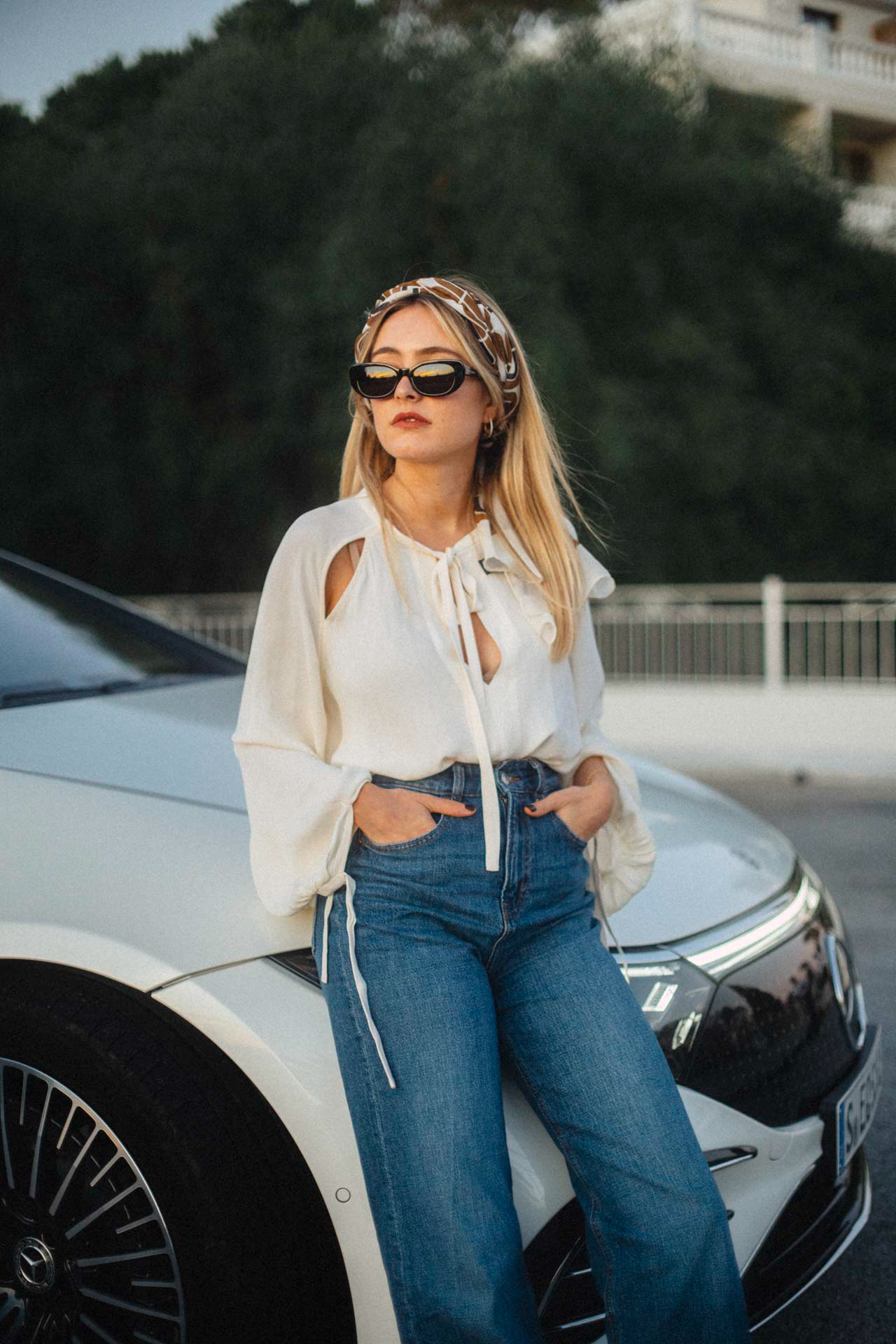 Sophie Pirrung at 37th Festival d'Hyères with Mercedes-Benz // Photographer: Lukas Müller