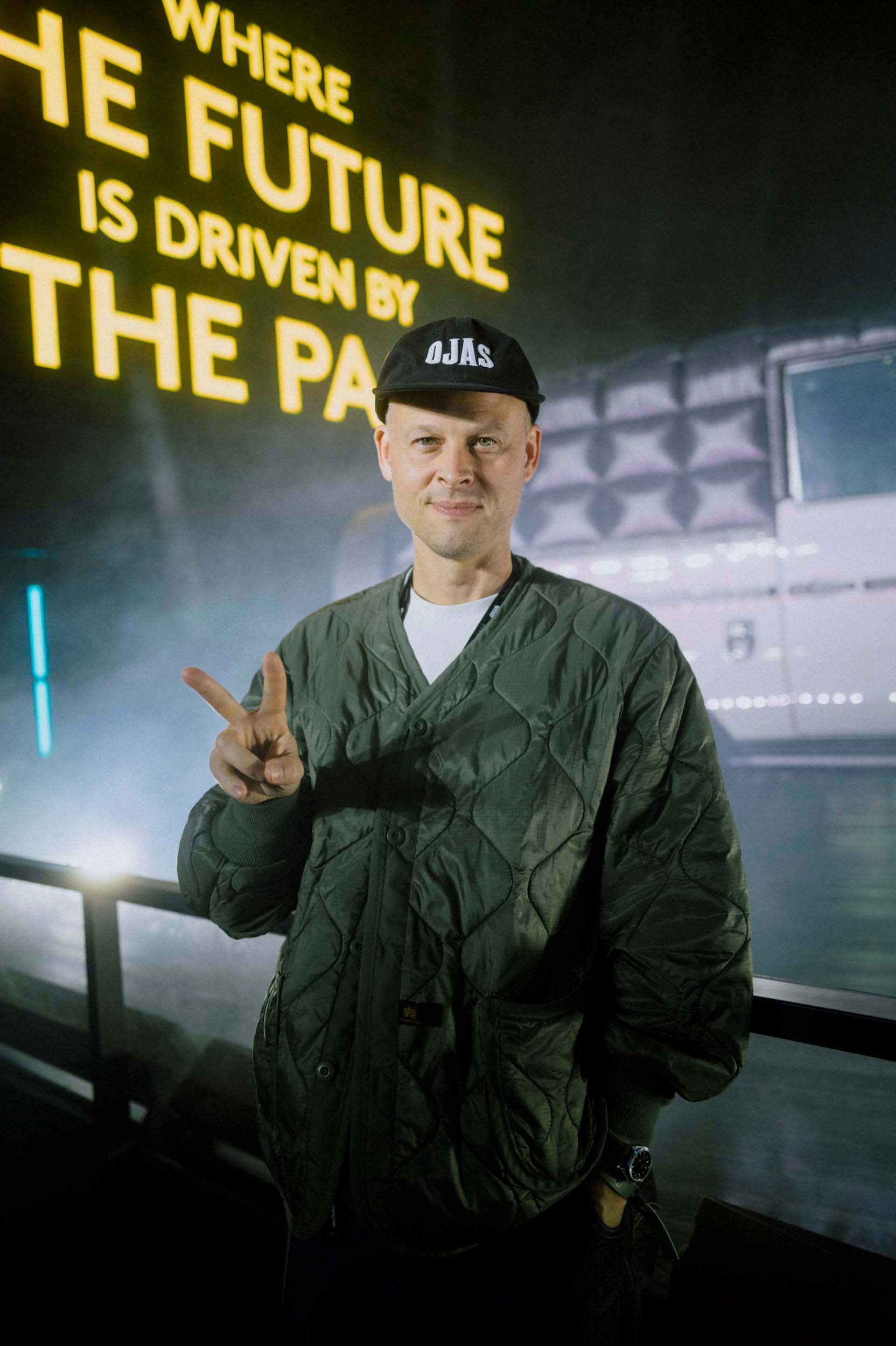 The Mercedes-Benz x Moncler by NIGO collaboration presents the art piece "Project Mercedes-Benz G-Class Past II Future". Photo by Lukas Müller on behalf of Mercedes-Benz AG.