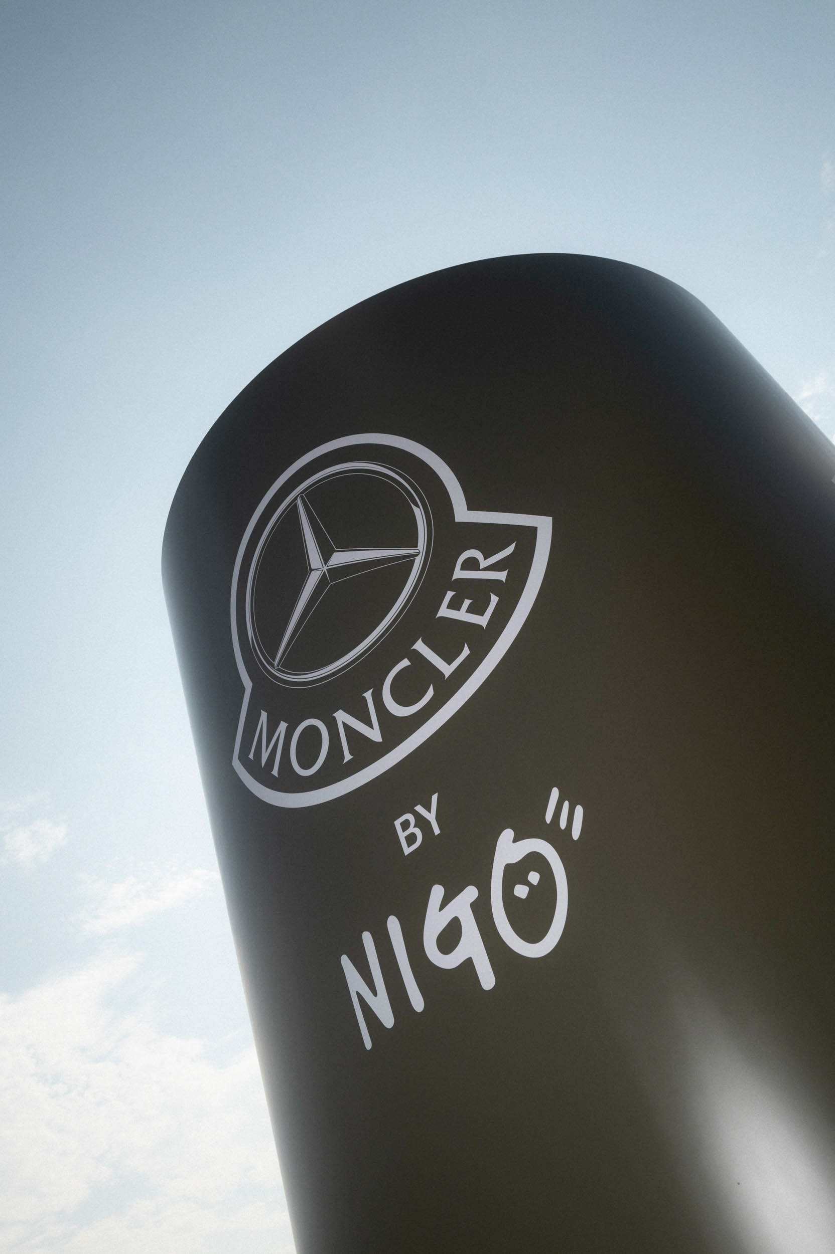 The Mercedes-Benz x Moncler by NIGO collaboration presents the art piece "Project Mercedes-Benz G-Class Past II Future". Photo by Lukas Müller on behalf of Mercedes-Benz AG.