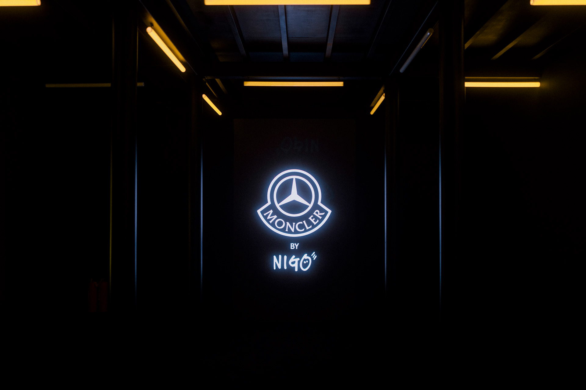 The Mercedes-Benz x Moncler by NIGO collaboration presents the art piece "Project Mercedes-Benz G-Class Past II Future". Photo by Lukas Müller on behalf of Mercedes-Benz AG.