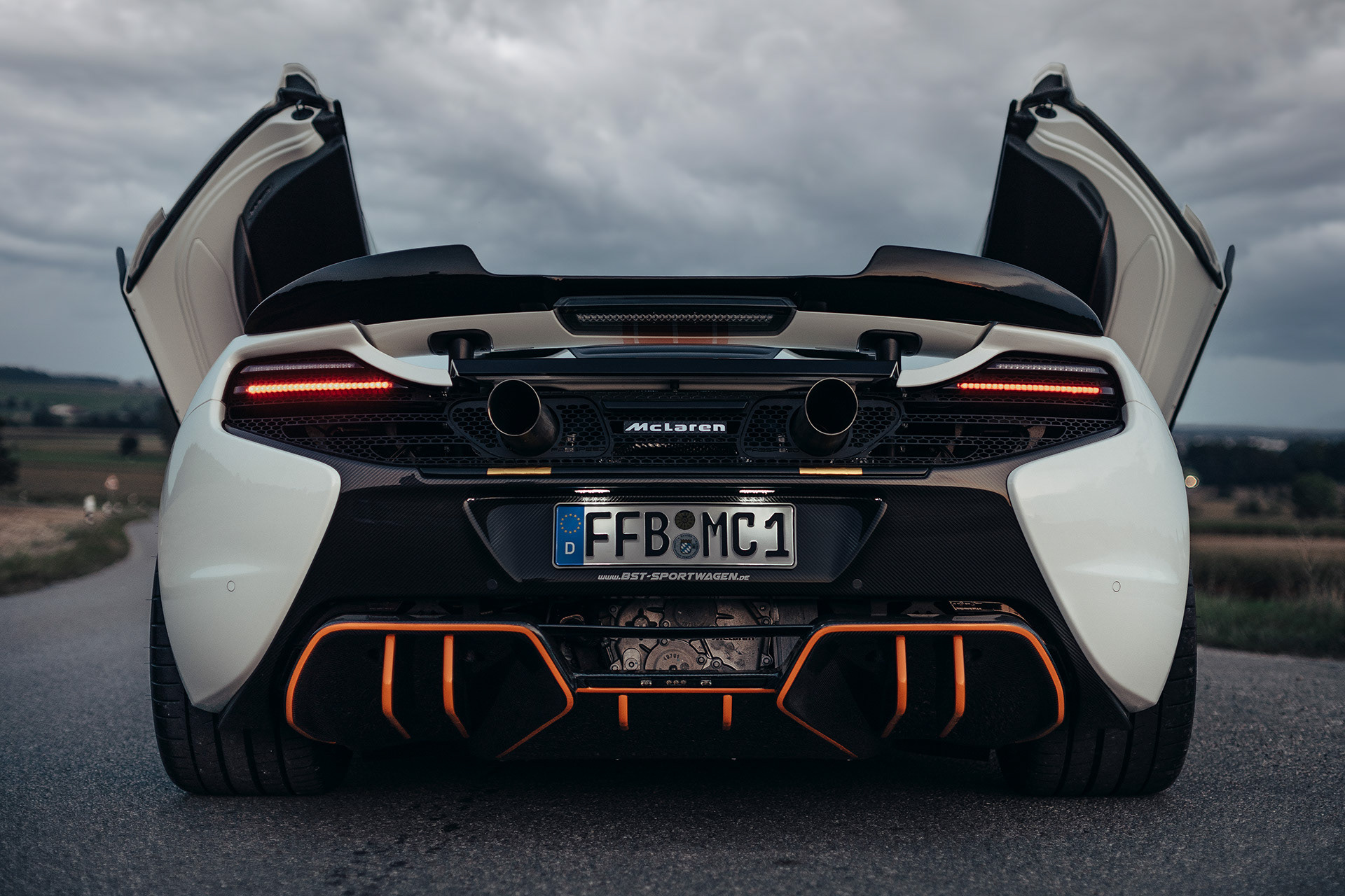 McLaren 675LT Spider fotografiert von Fotograf Lukas Müller in Puchheim BST Sportwagen Alling