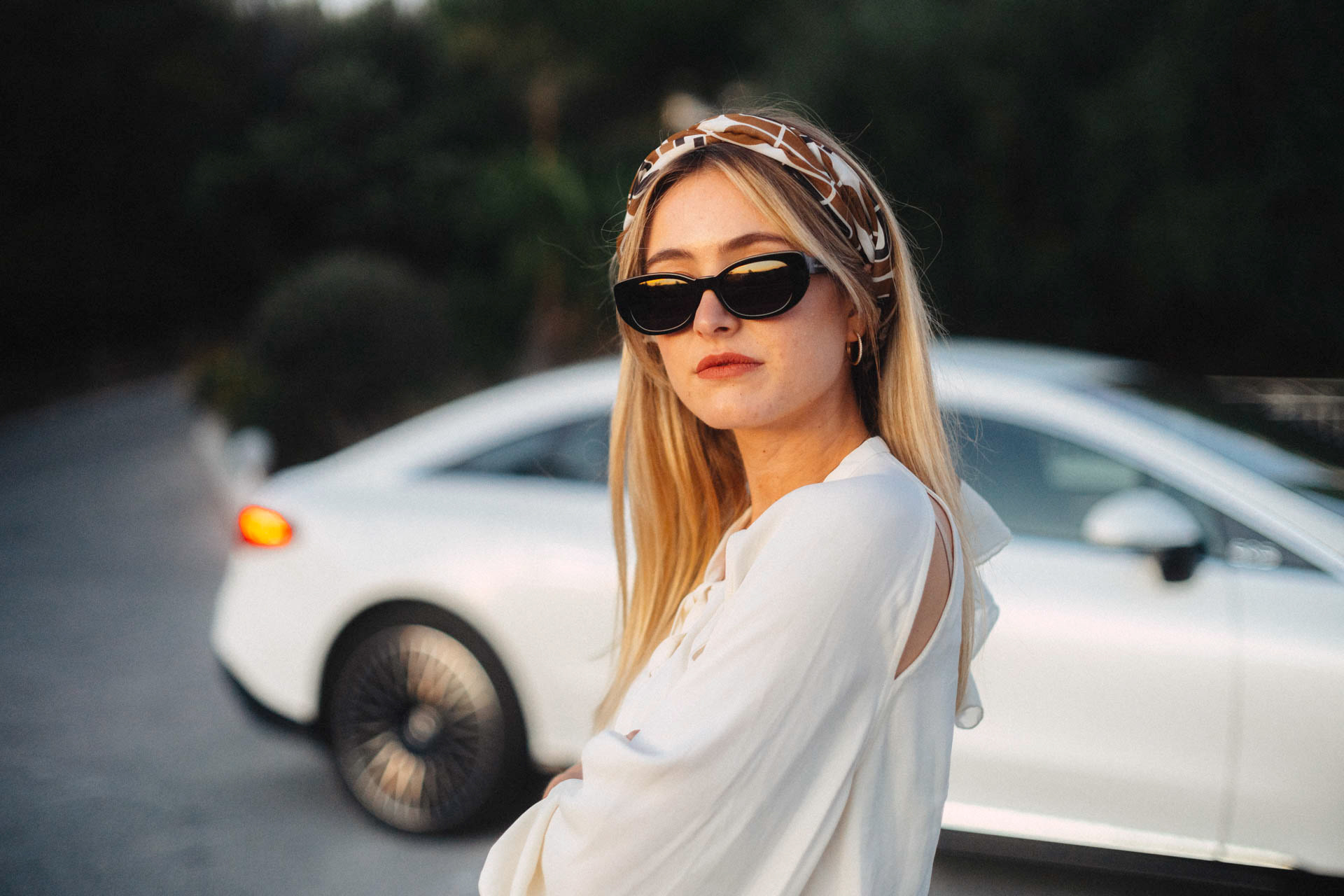 Sophie Pirrung at 37th Festival d'Hyères with Mercedes-Benz // Photographer: Lukas Müller